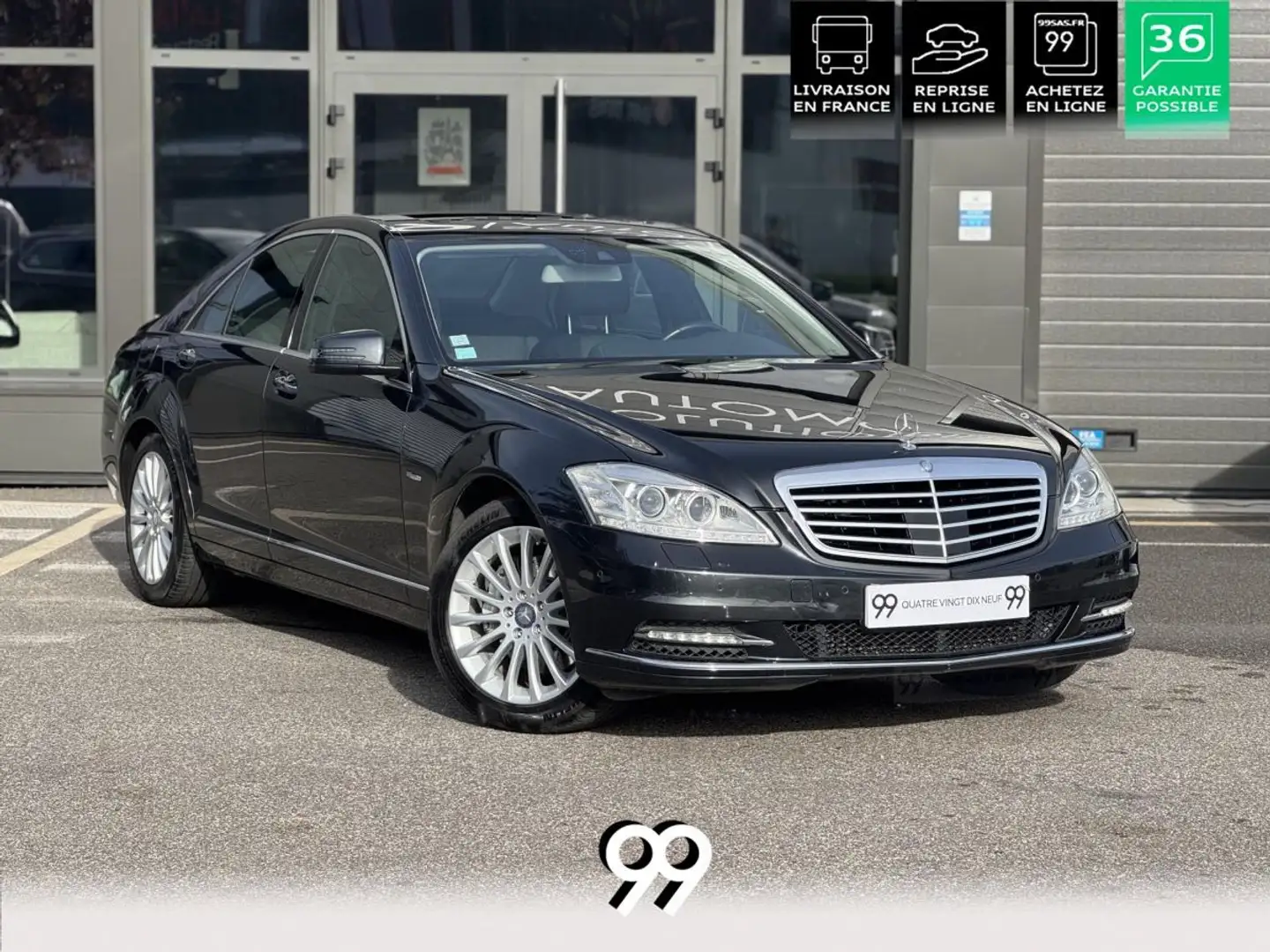 Mercedes-Benz S 350 350 3.0 CDI 258CH BASE REPRISE LIVRAISON CREDIT Noir - 1