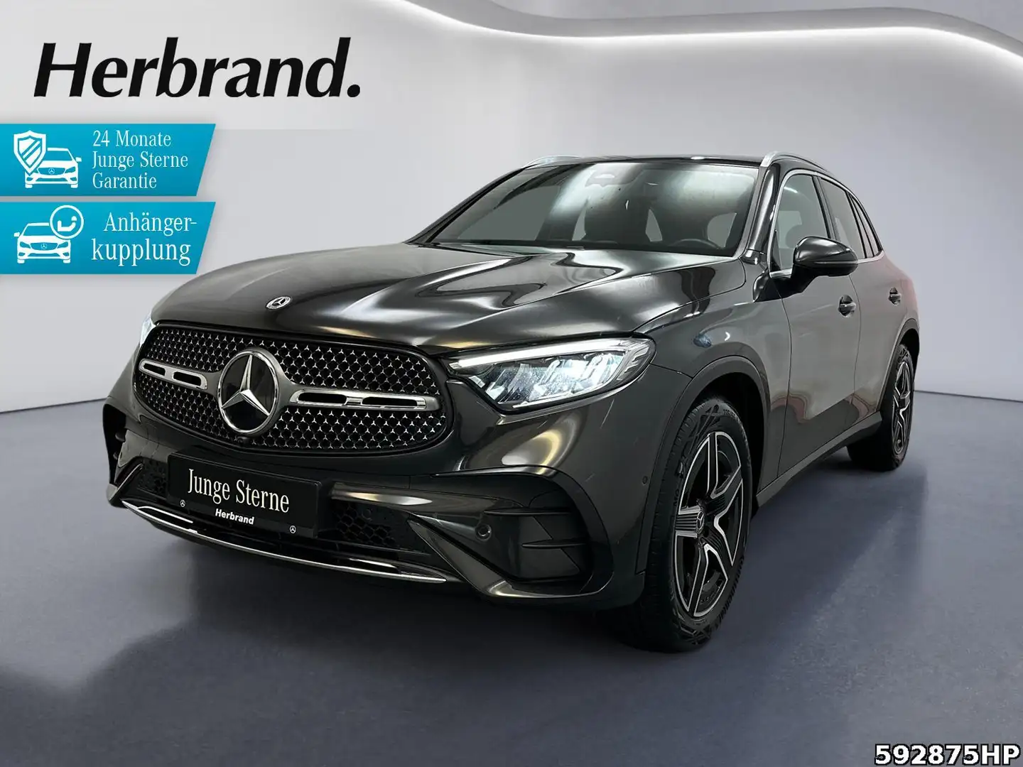 Mercedes-Benz GLC 300 d 4M AMG Gris - 1