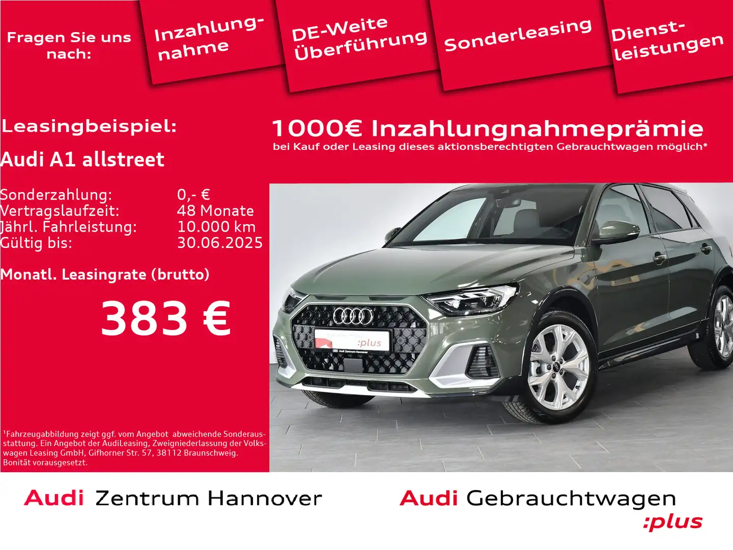 Audi A1 30 TFSI Green - 1