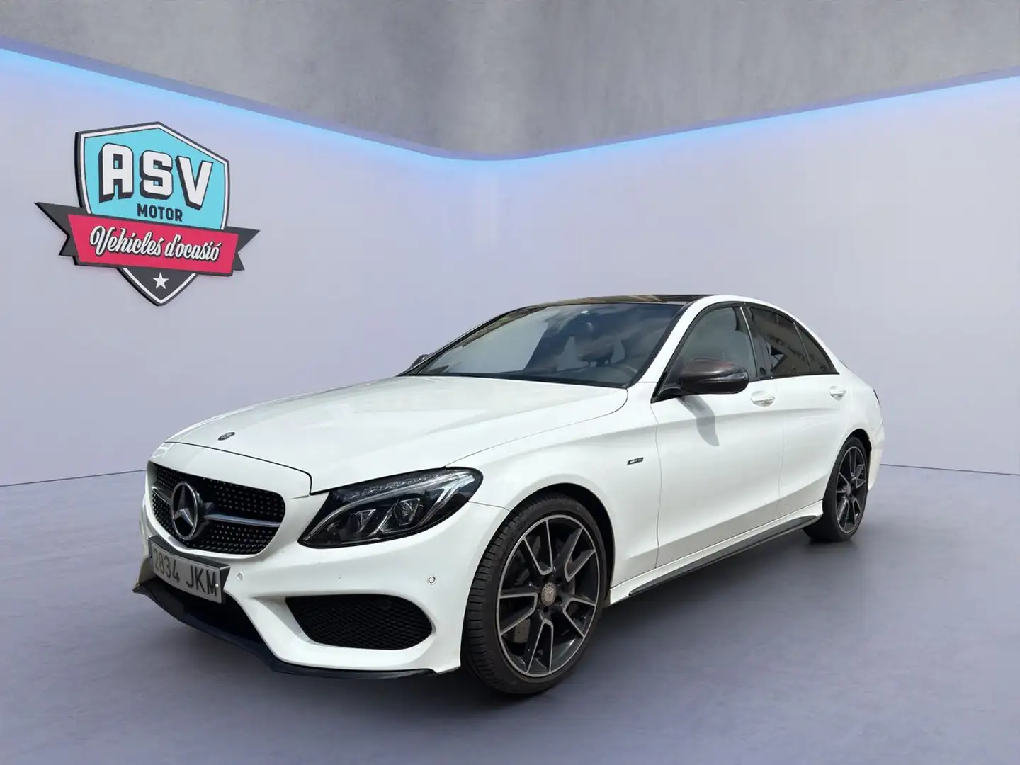 Mercedes-Benz C 450 AMG 4Matic 7G Plus Blanc - 2