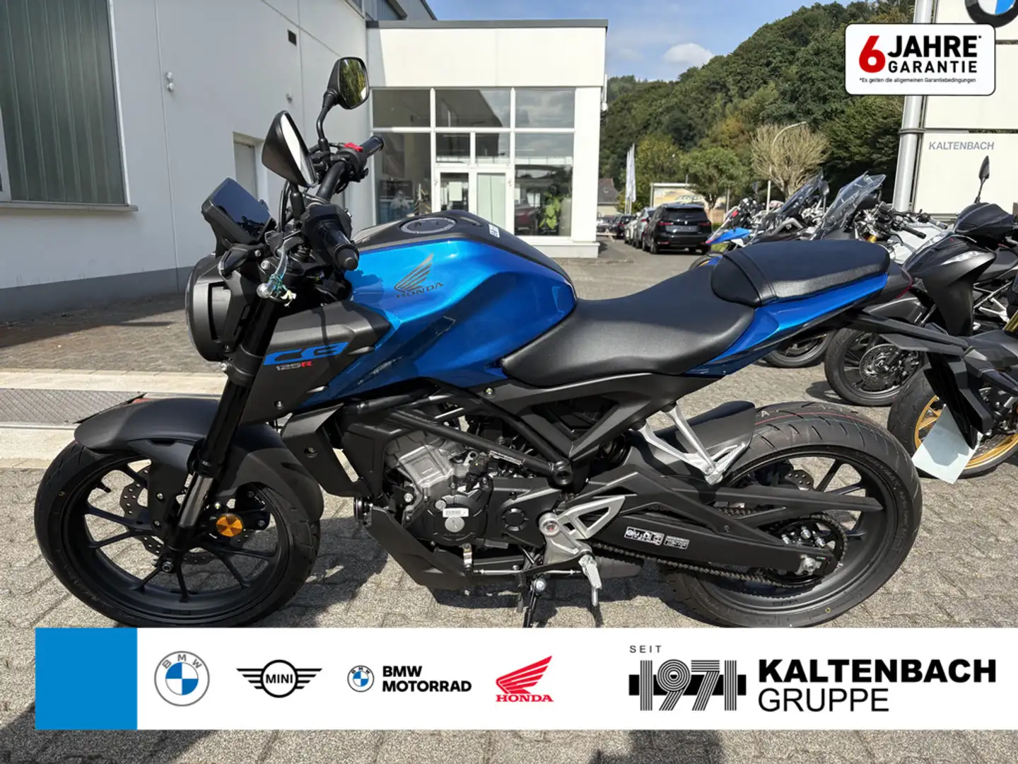 Honda CB 125 Azul - 1