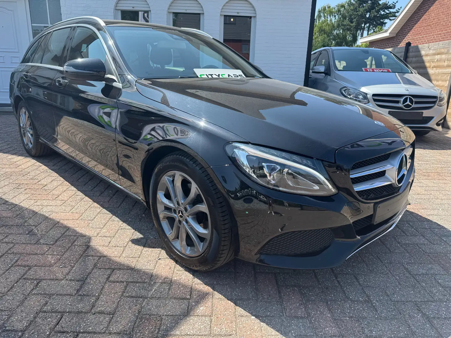 Mercedes-Benz C 180 BREAK-AUTOMAAT 9G-AVANTGARDE-EU 6b-NIEUWSTAAT!! Noir - 2