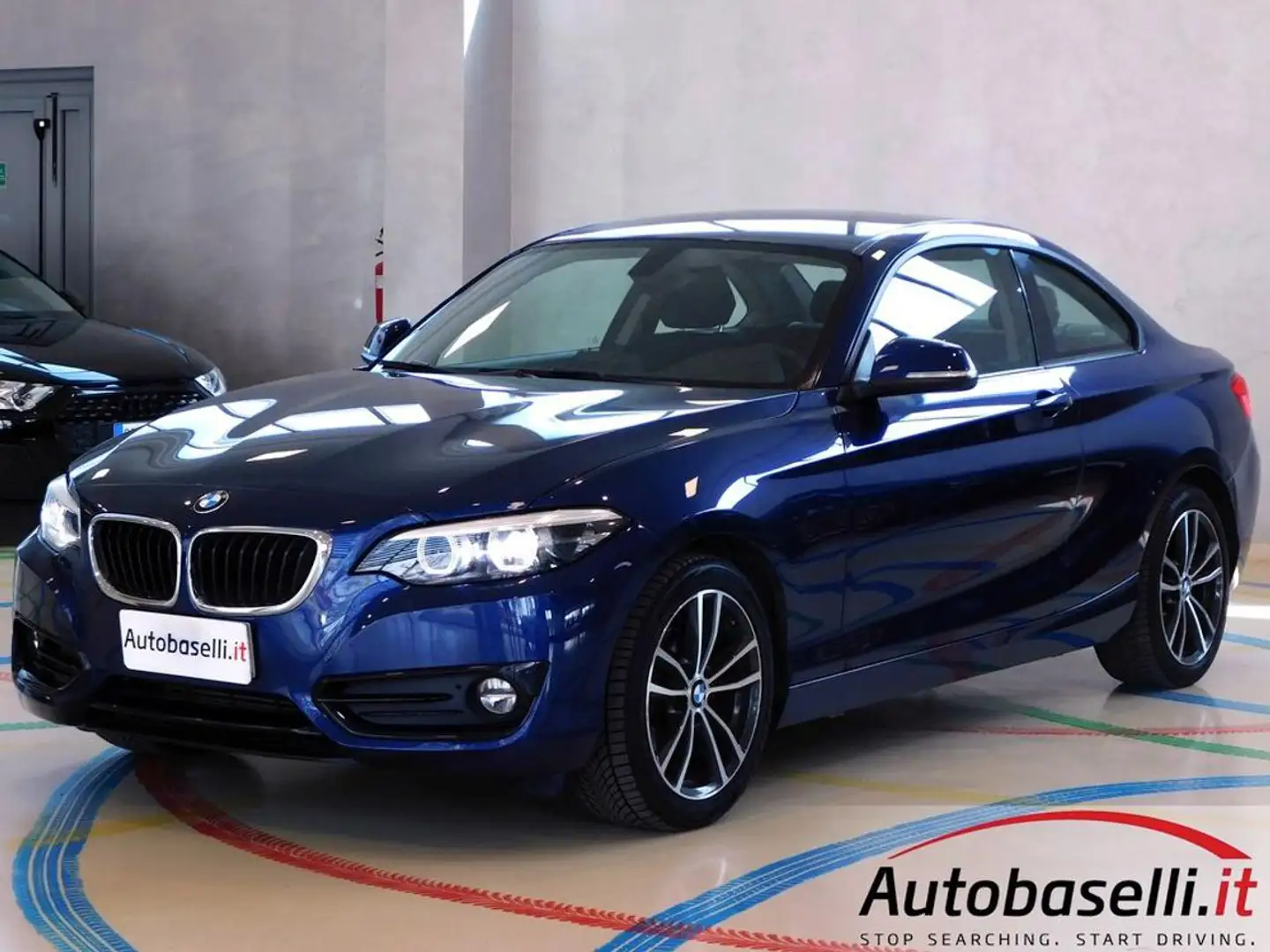 BMW 218 i Coupé Sport Blu/Azzurro - 1