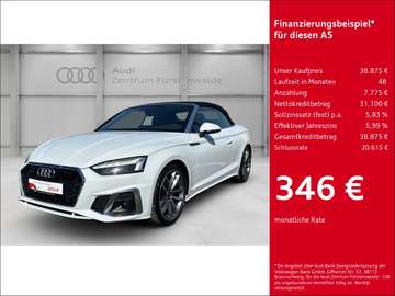 Cabriolet 45 TFSI quattro S tronic S line El. Verd