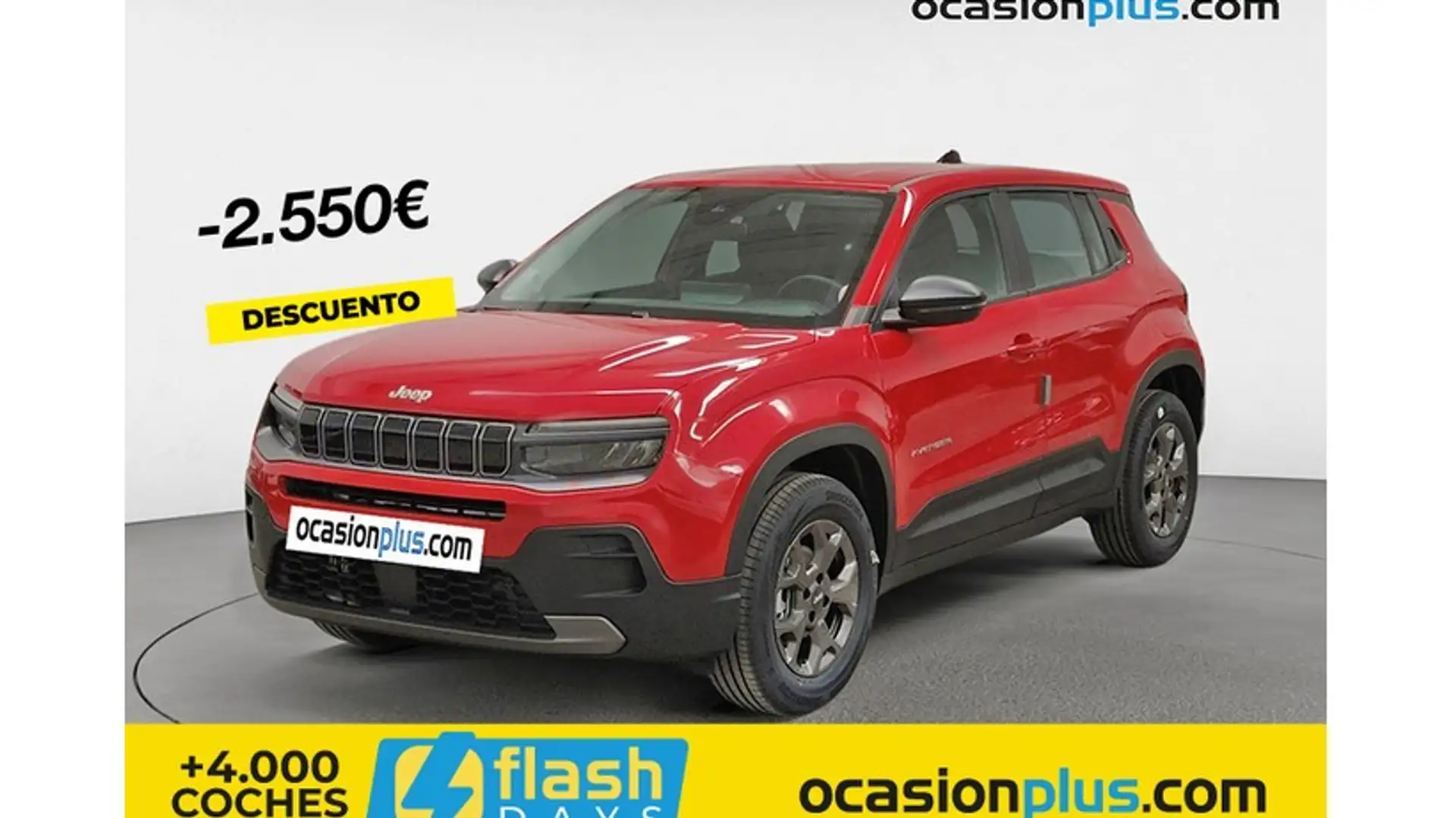 Jeep Avenger 1.2 Longitude 100 Rojo - 1