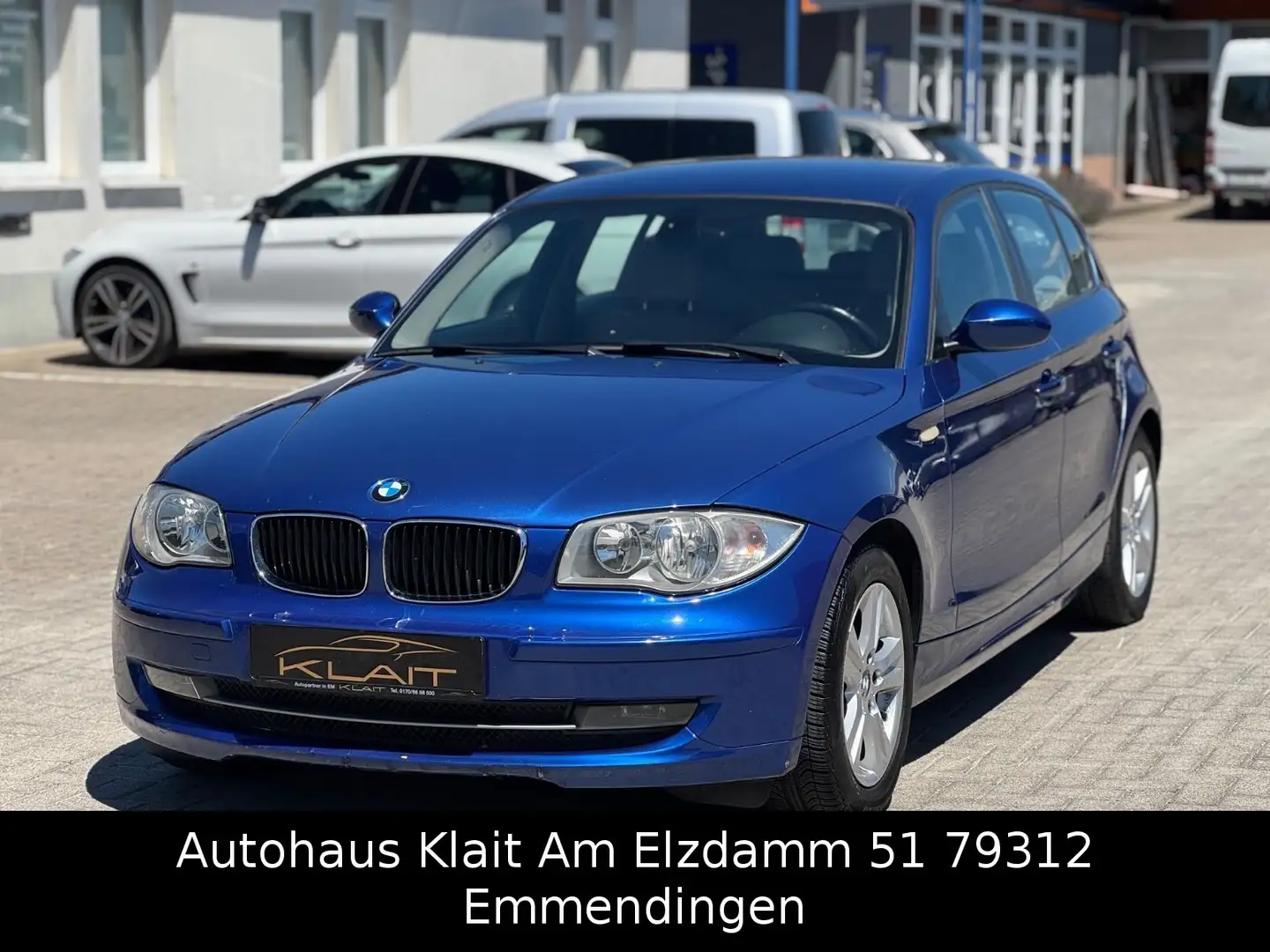 BMW 120 1 Lim. 120i Automatik Leder Azul - 1