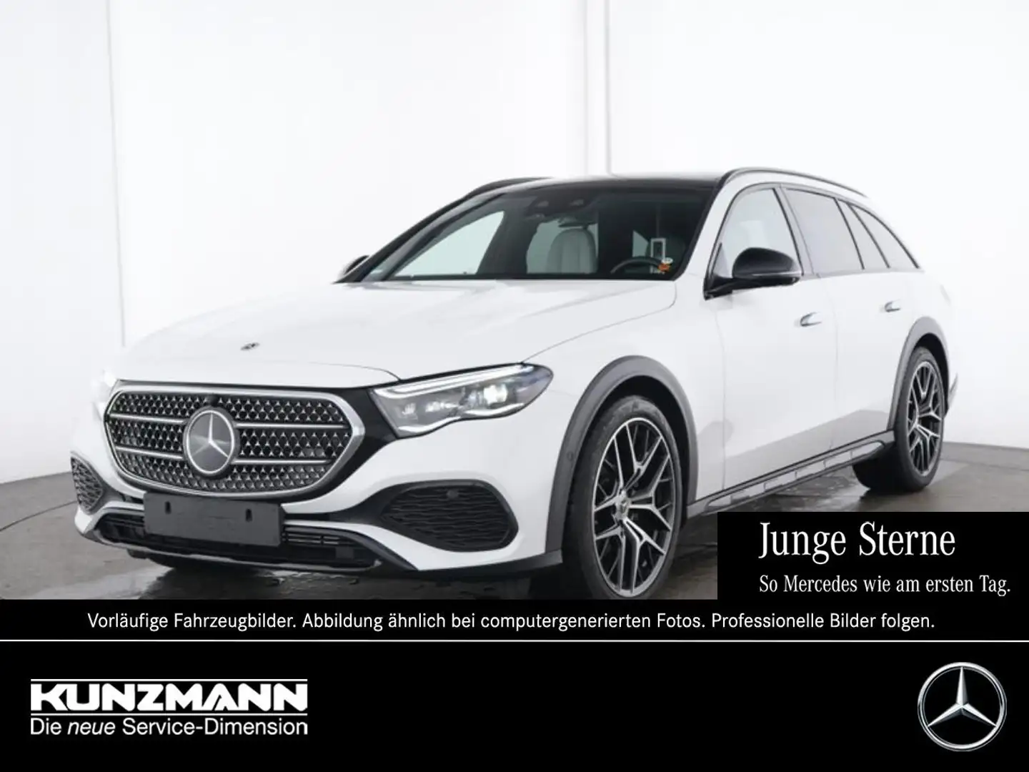 Mercedes-Benz E 220 d 4M T All-Terrain Avantgarde Night Standh Weiß - 1