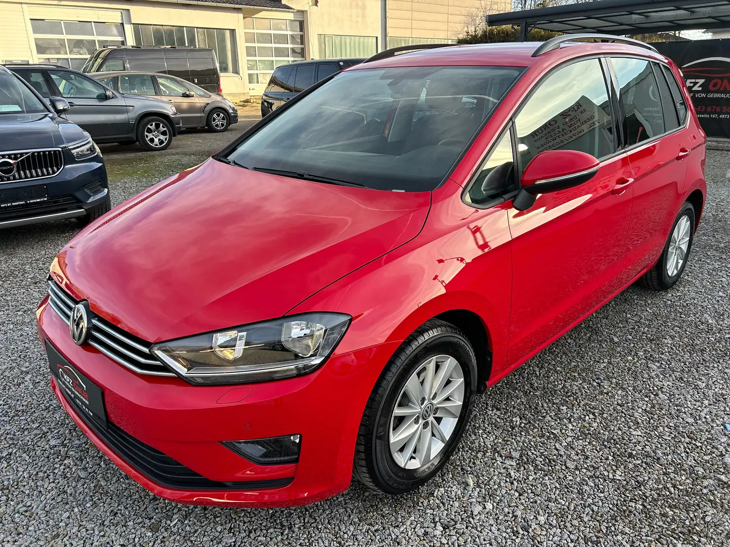 Volkswagen Golf Sportsvan Comfortline 1,2 TSI/1.BESITZ/NUR:55.000KM/TOP Rouge - 1