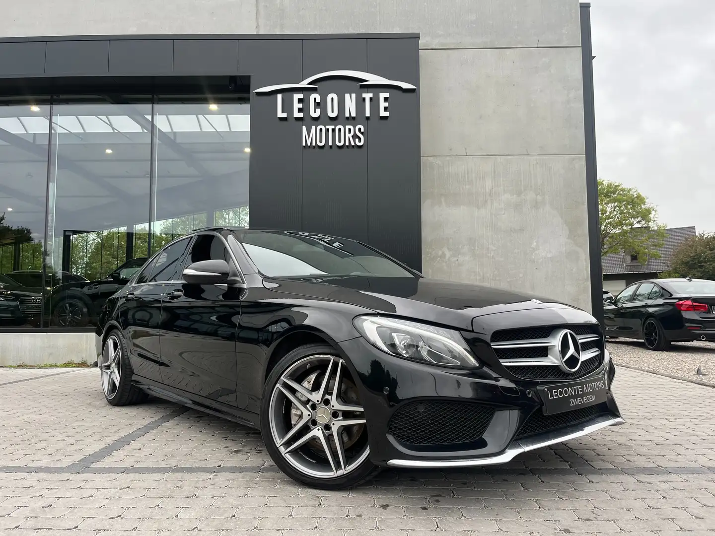 Mercedes-Benz C 250 dA AMG-PACK Panodak/LED/Leder/Gps/Cruise/PDC...!! Noir - 1