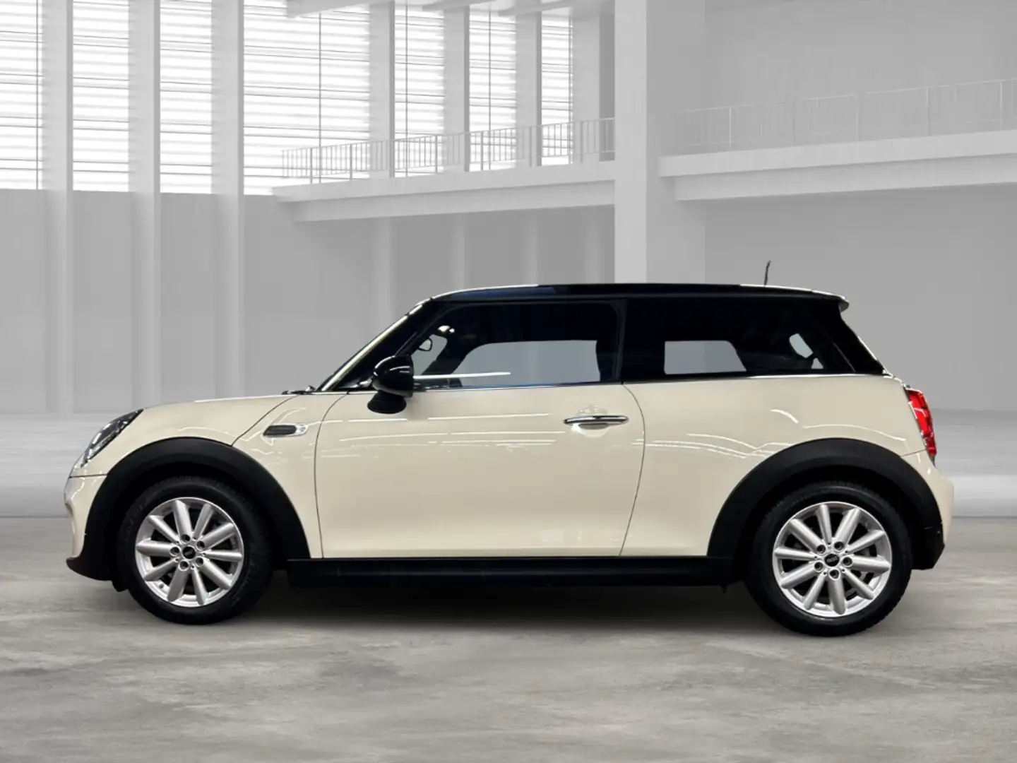 MINI Cooper 1.5 El. Panodach Navi Sperrdiff. Mehrzonenklima Fa Weiß - 2