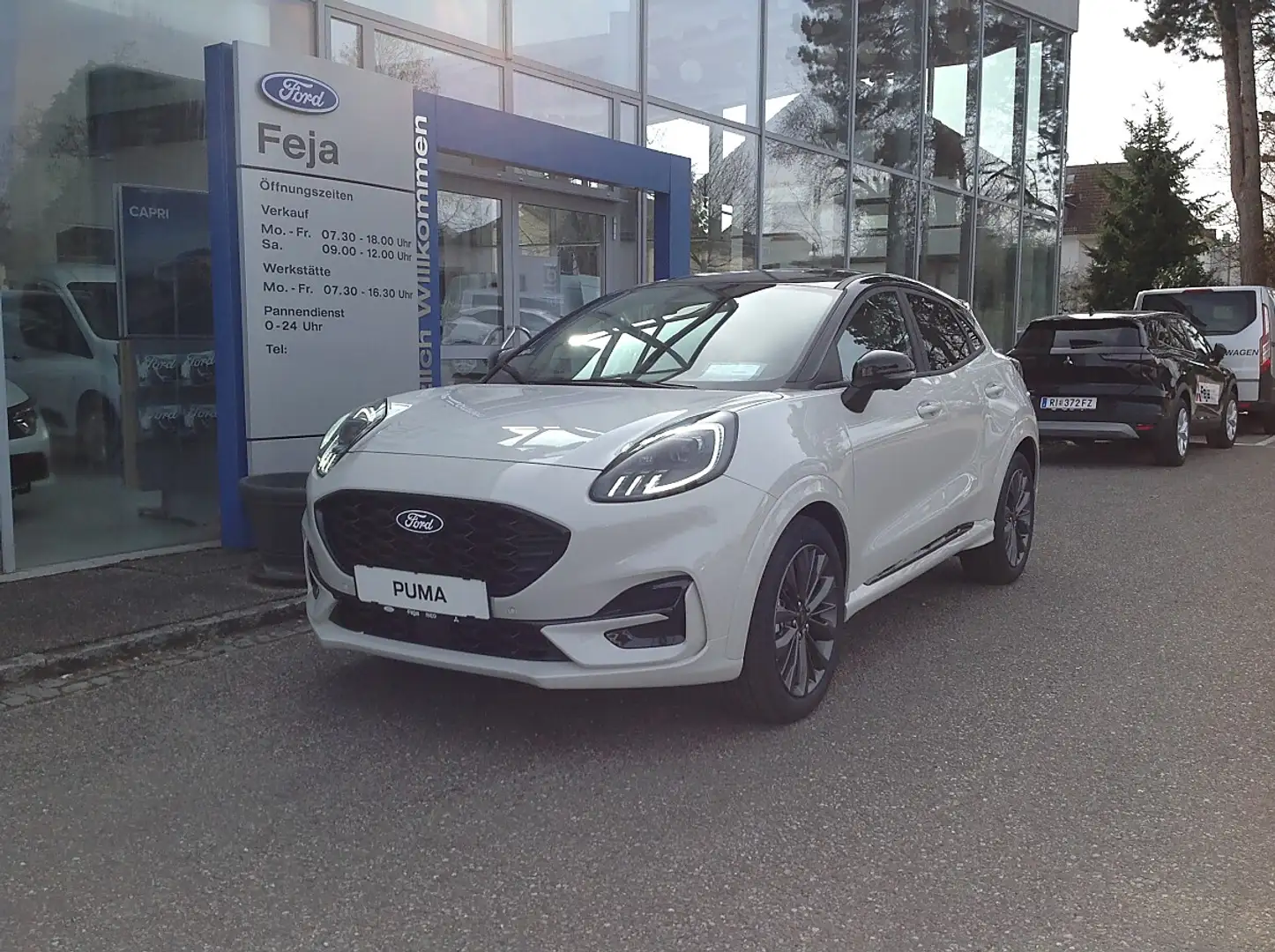 Ford Puma 1,0 EcoBoost Hybrid Sound Edition Weiß - 1