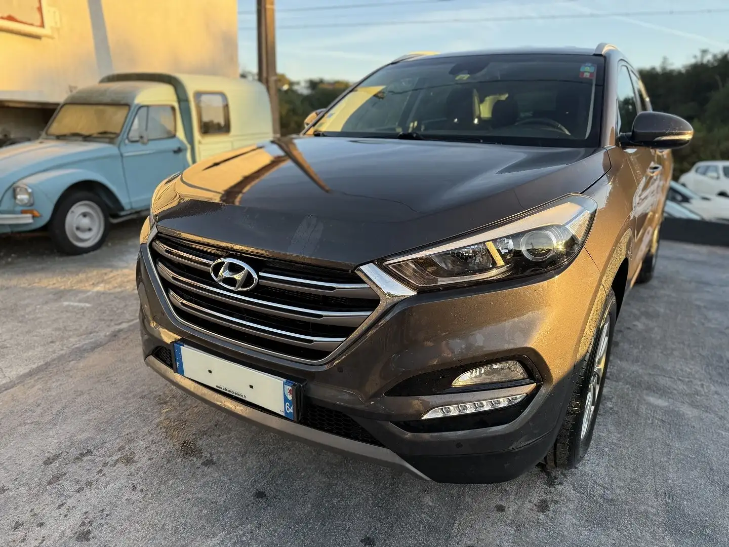 Hyundai TUCSON 1.6 GDI 132CH CREATIVE 2WD Brun - 2