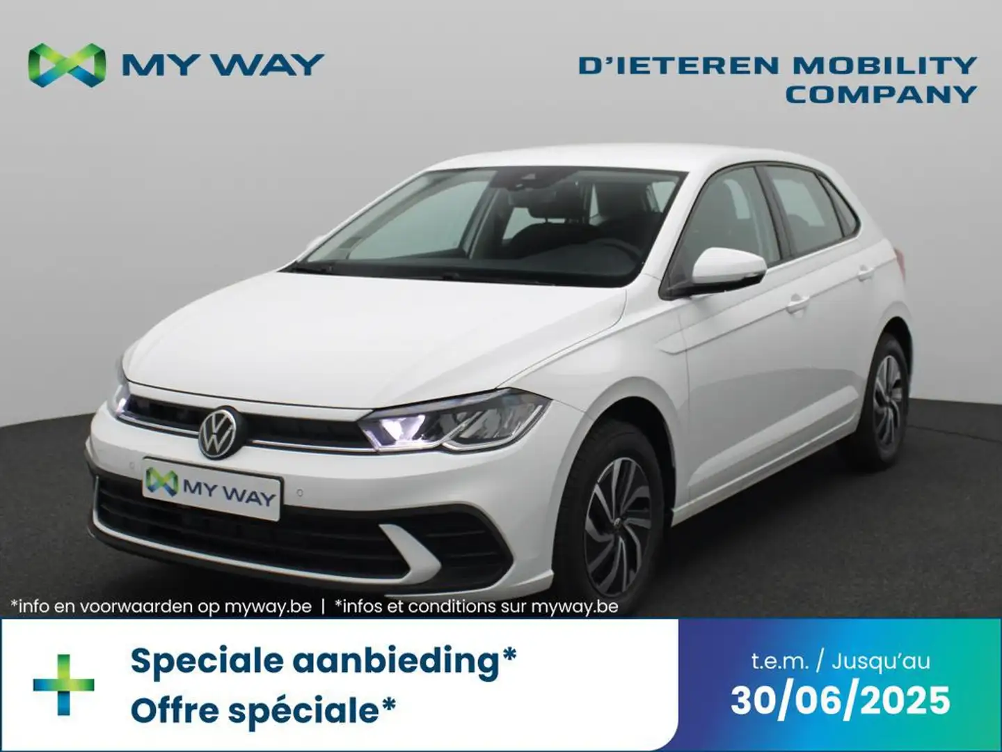 Volkswagen Polo LIFE 1.0 TSI 95 PK DSG-7 / Camera / Cruise Control Wit - 1
