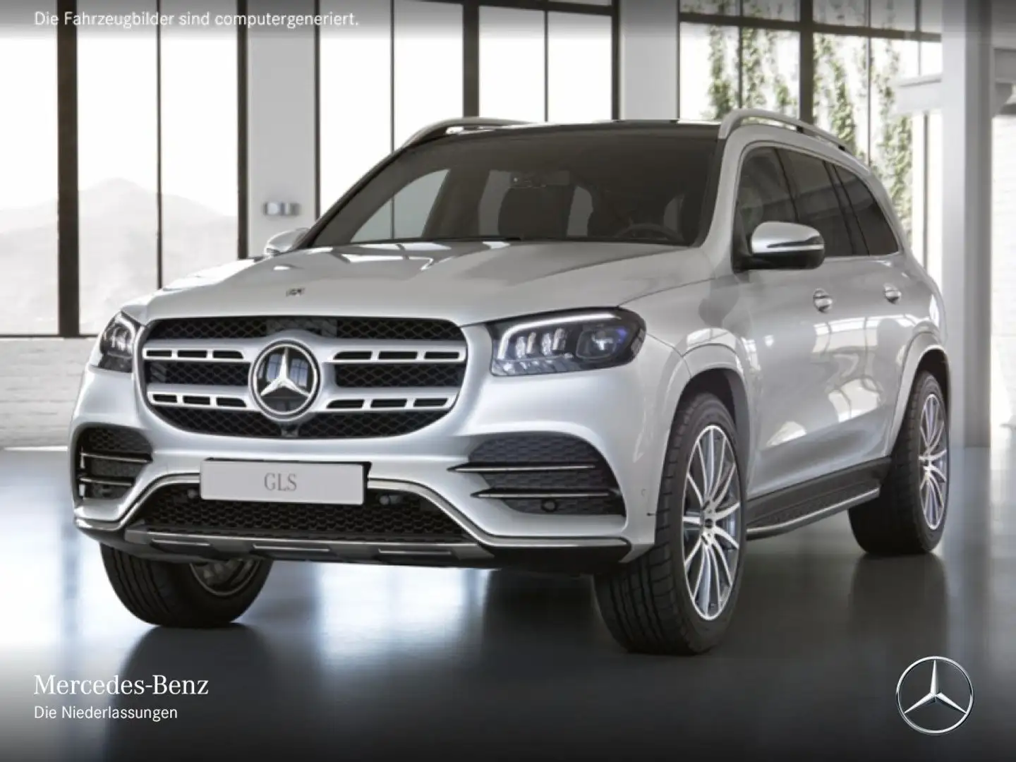 Mercedes-Benz GLS 580 4M AMG+PANO+360+MULTIBEAM+FAHRASS+STHZG+9G Weiß - 2
