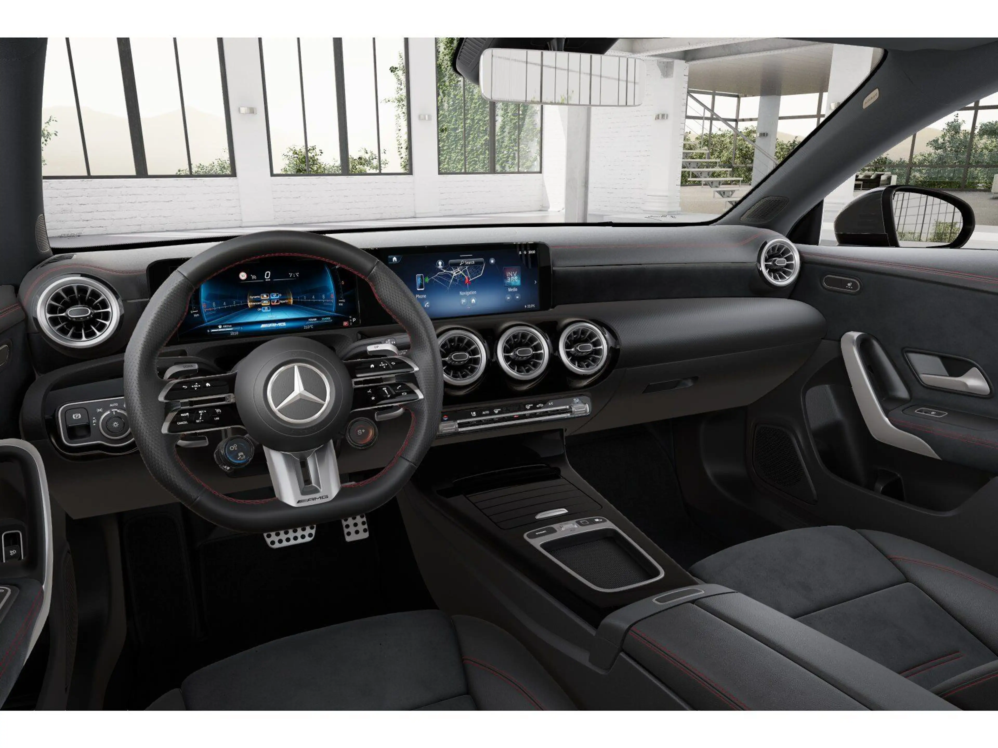 Mercedes-Benz CLA 35 AMG Mercedes-AMG CLA 35 4M NIGHT-II AERODYNAMIC PANO — photo 7