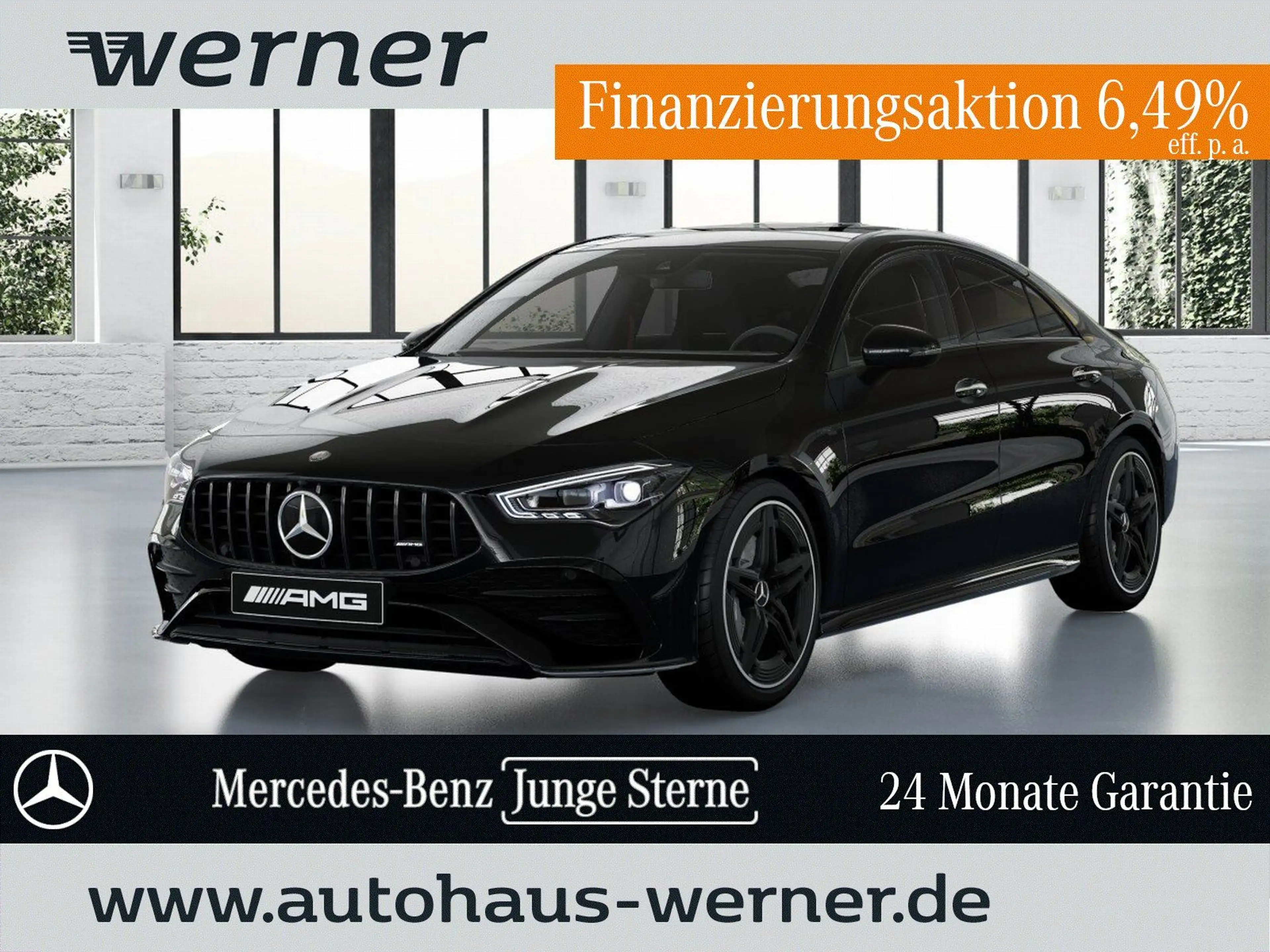 Mercedes-Benz CLA 35 AMG Mercedes-AMG CLA 35 4M NIGHT-II AERODYNAMIC PANO