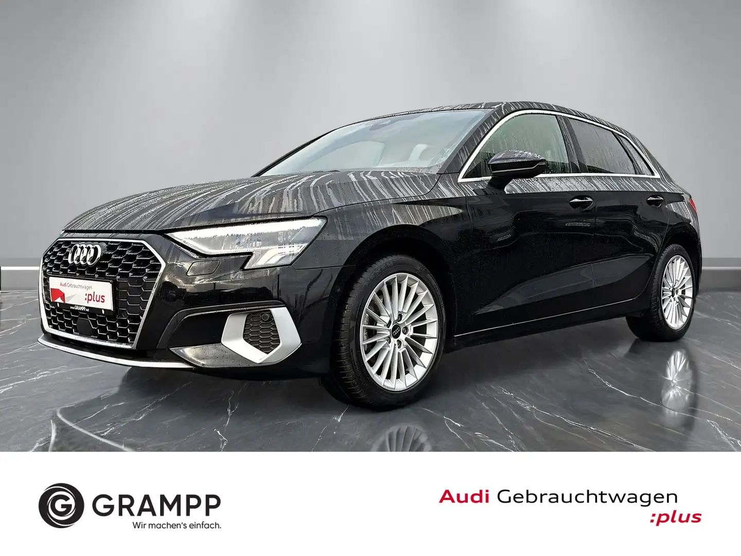 Audi A3 advanced 35 TDI +AHK+KAMERA+VIRTUAL Schwarz - 1