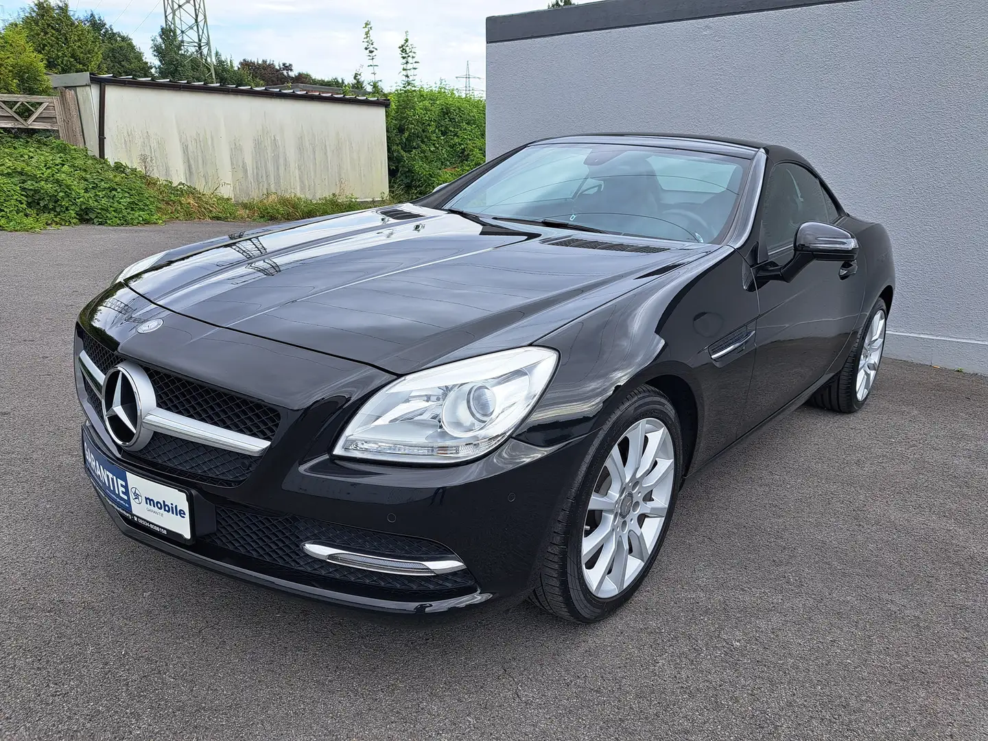 Mercedes-Benz SLK 200 BE * Airscarf*Leder*Navi*Pano*SHZ*SR+WR*Scheckheft Negru - 2