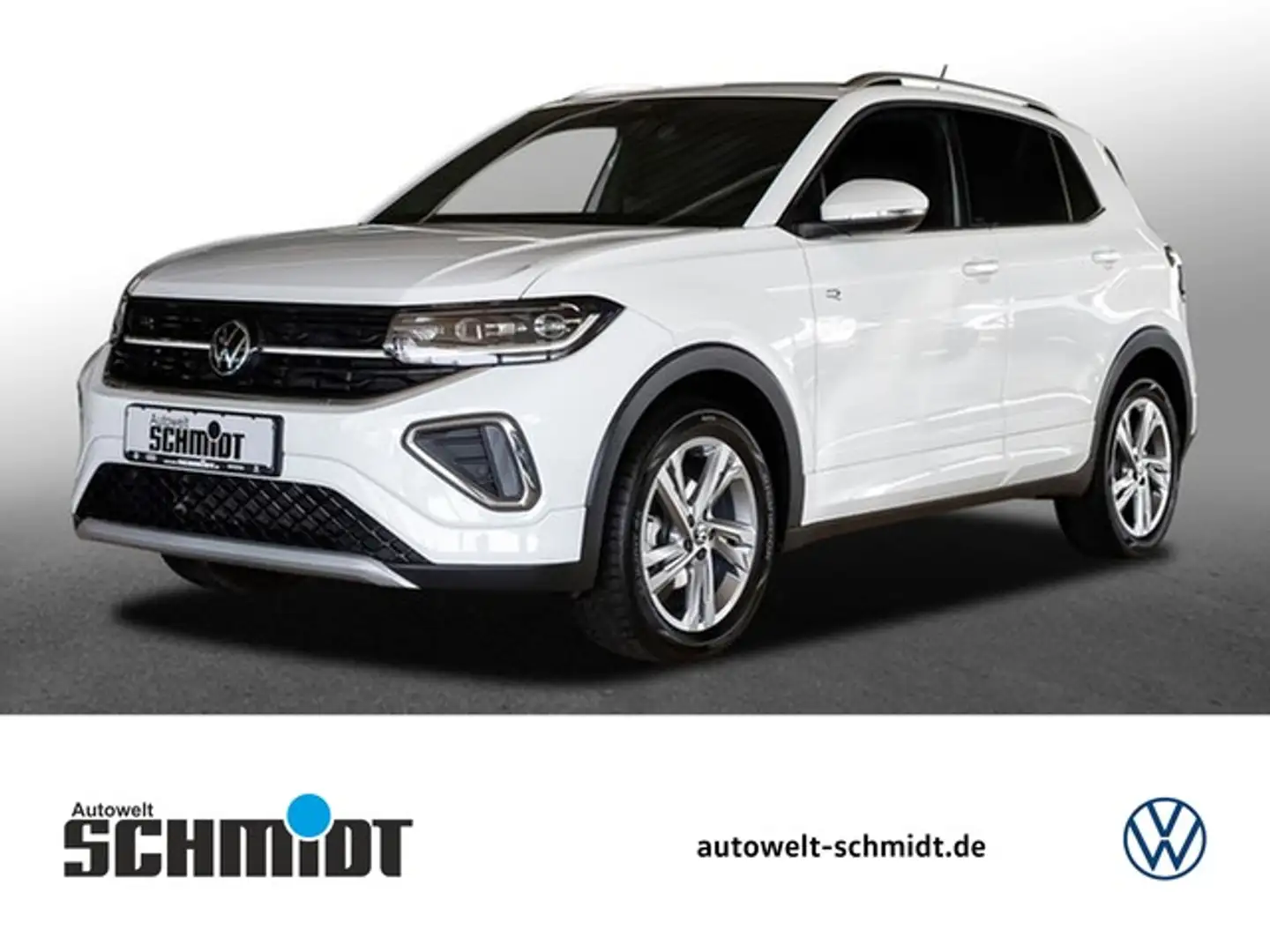 Volkswagen T-Cross 1,0 TSI DSG R-Line Matrix R-Kamera AHK Navi Wit - 1