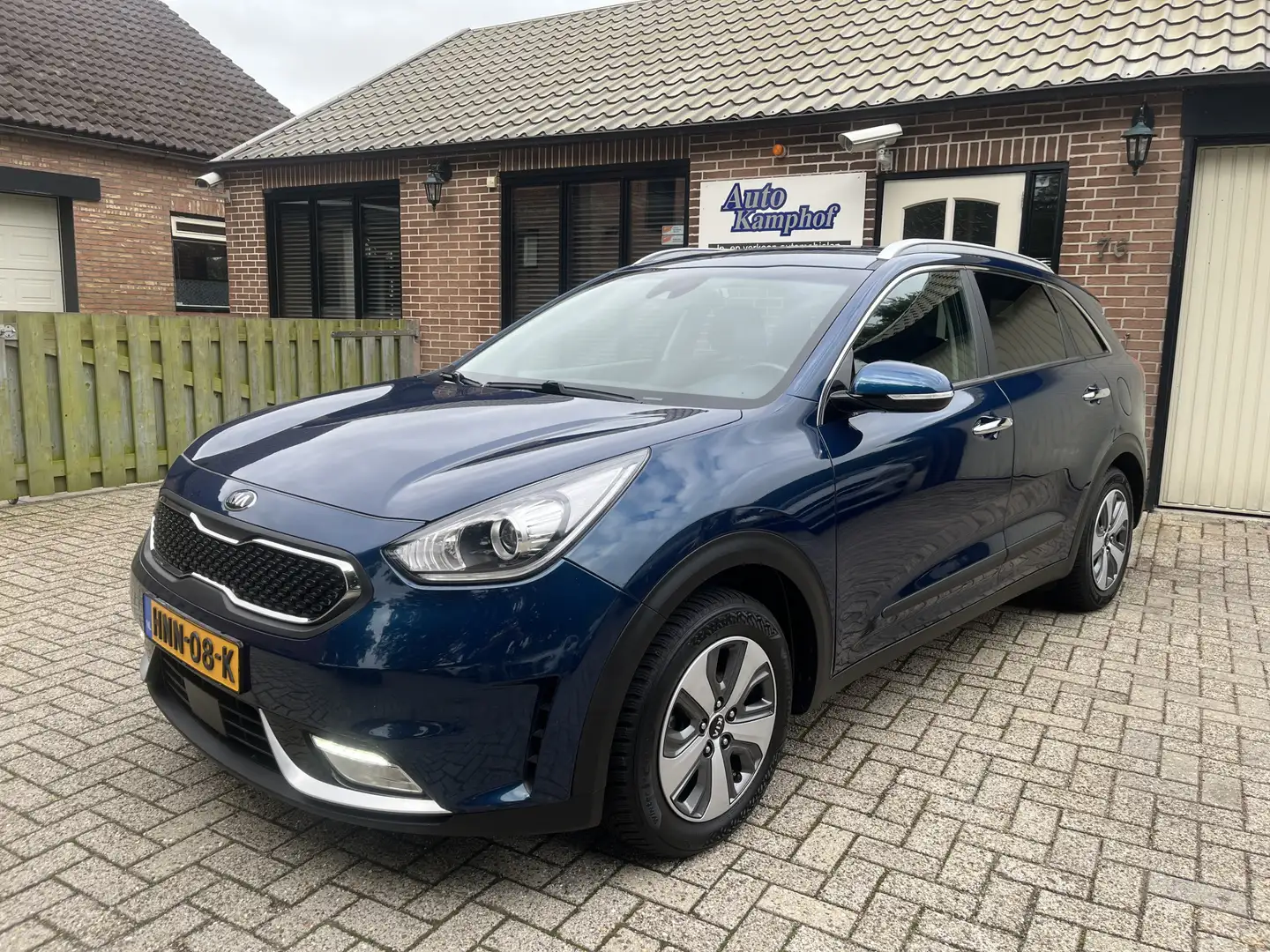 Kia Niro 1.6 GDi Hybrid DynamicLine Trekhaak Blauw - 2