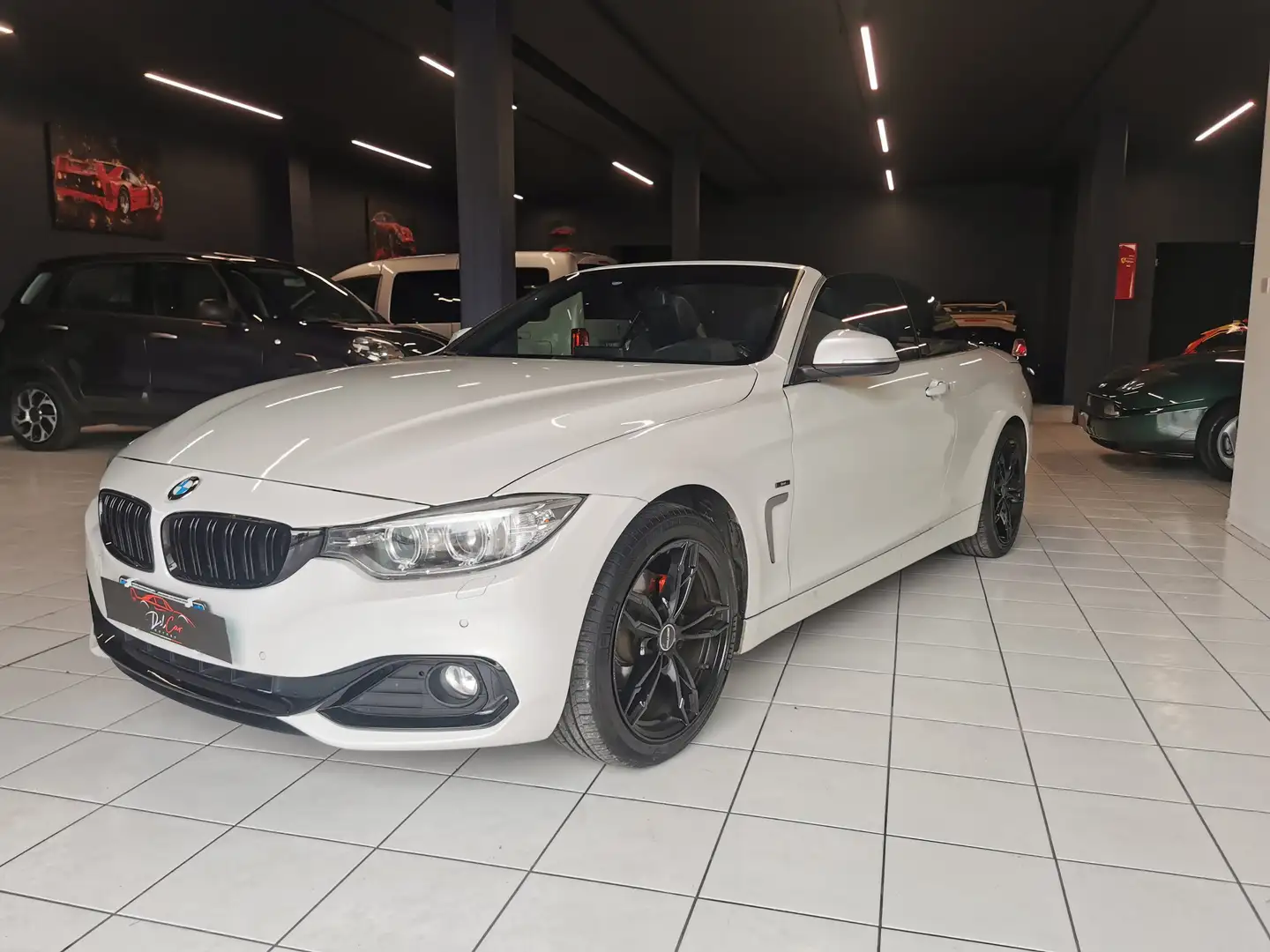 BMW 420 420d Cabrio Sport 184cv auto Blanco - 2