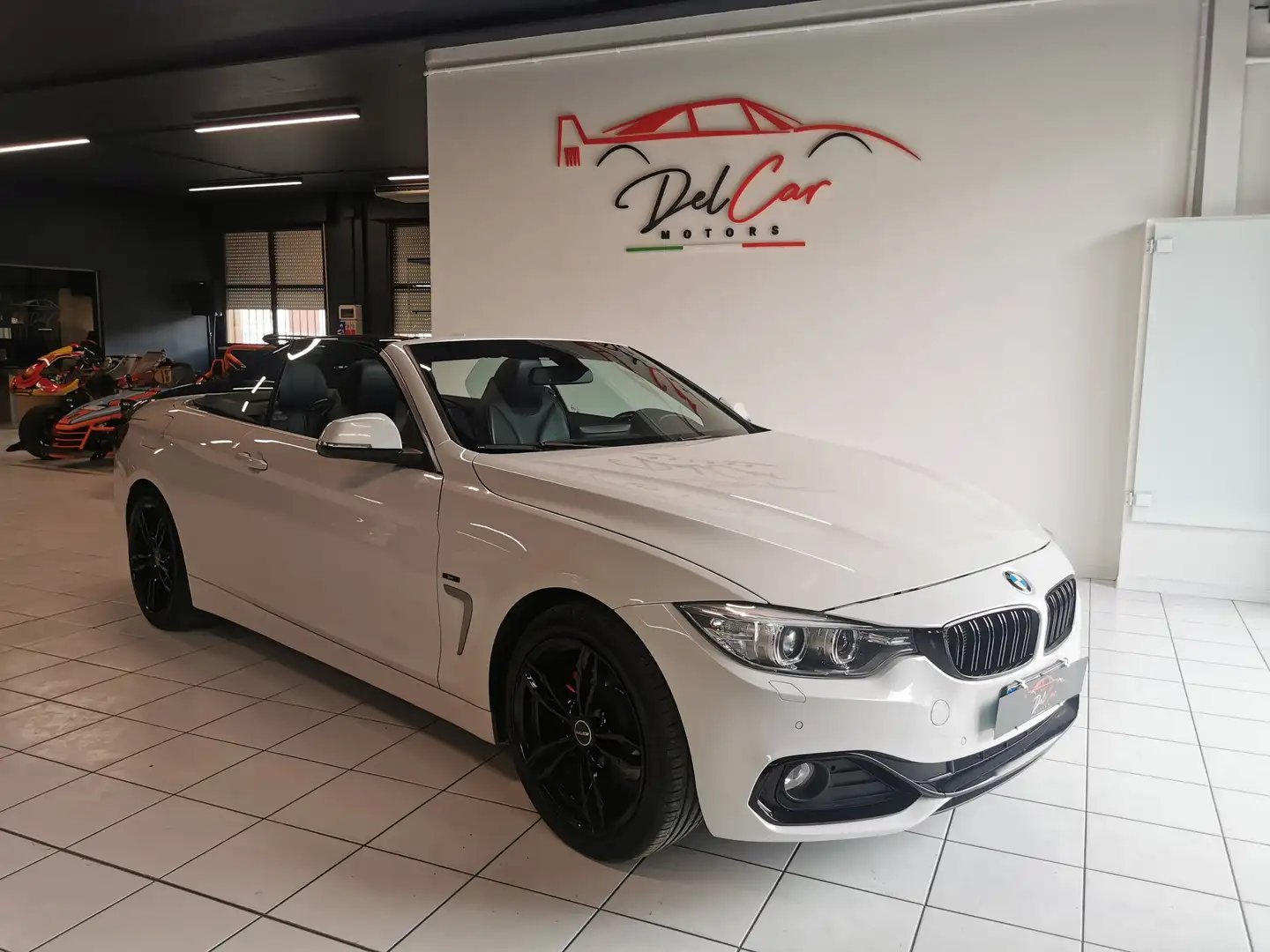 BMW 420 420d Cabrio Sport 184cv auto Blanco - 1