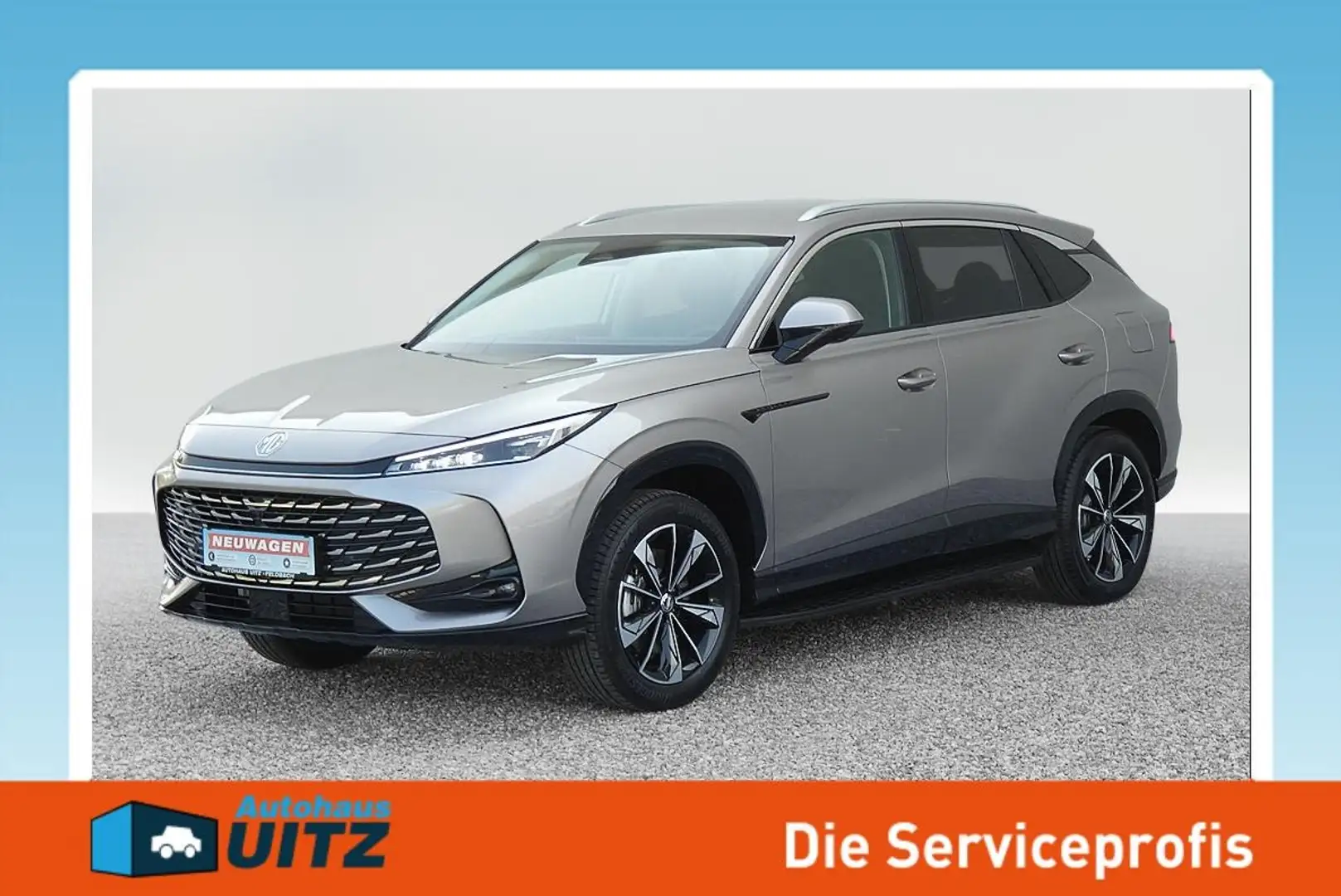 MG HS PHEV+ Comfort +LED+ACC+RFK+KeyGo+PDC+NSW Silber - 1