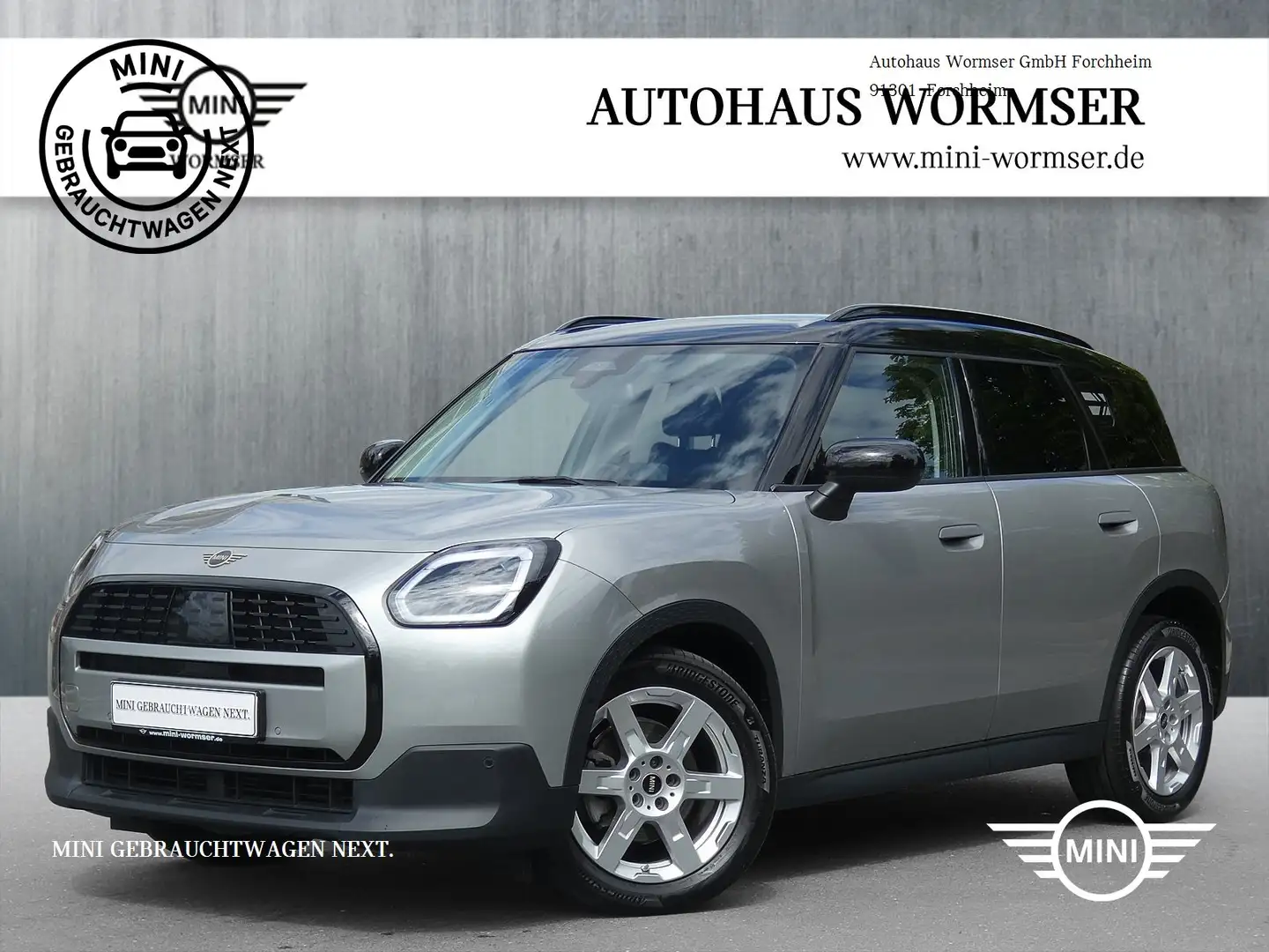 MINI One D Countryman Countryman D Head-Up DAB LED Pano.Dach AHK Shz Grau - 1