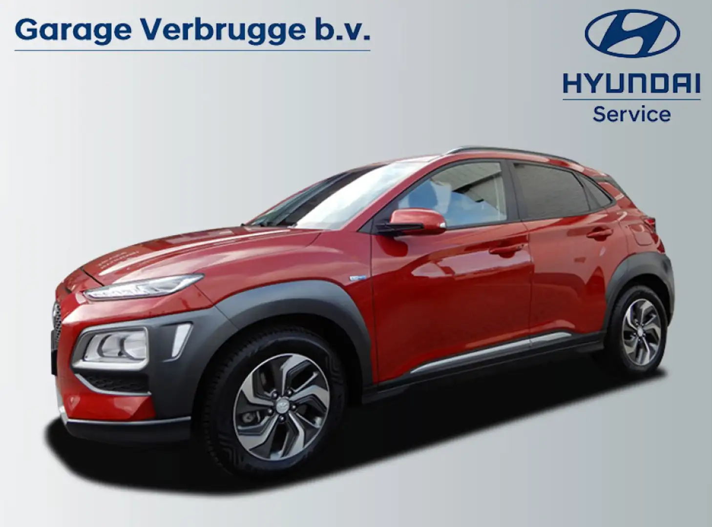 Hyundai KONA 1.6 GDI HEV Fashion | Trekhaak 1300 kg! | Navigati Rouge - 1