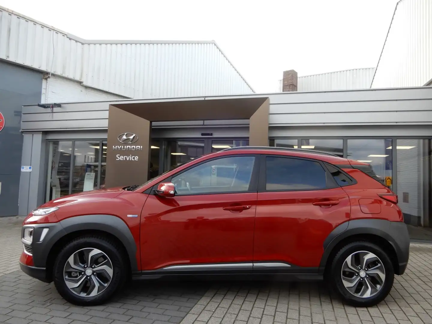 Hyundai KONA 1.6 GDI HEV Fashion | Trekhaak 1300 kg! | Navigati Rouge - 2