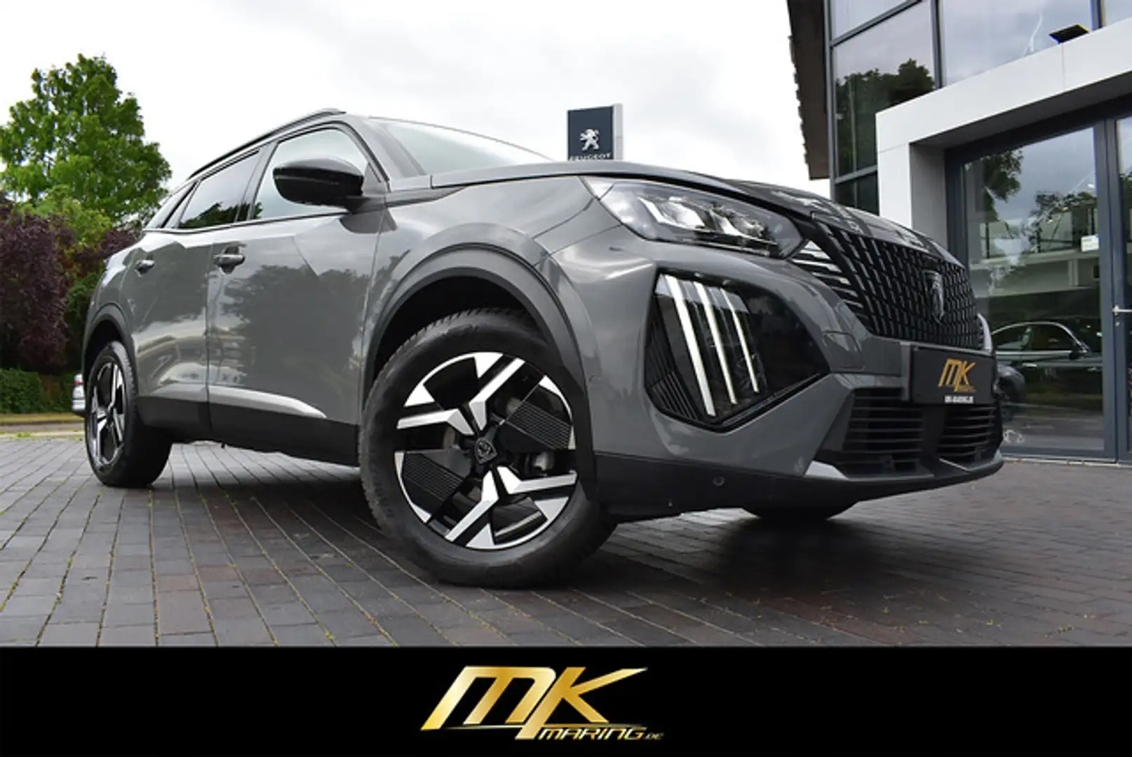 Peugeot 2008 ALLURE PT 130 EAT8*FACELIFT*MATRIX*KEYLESS* Grijs - 2