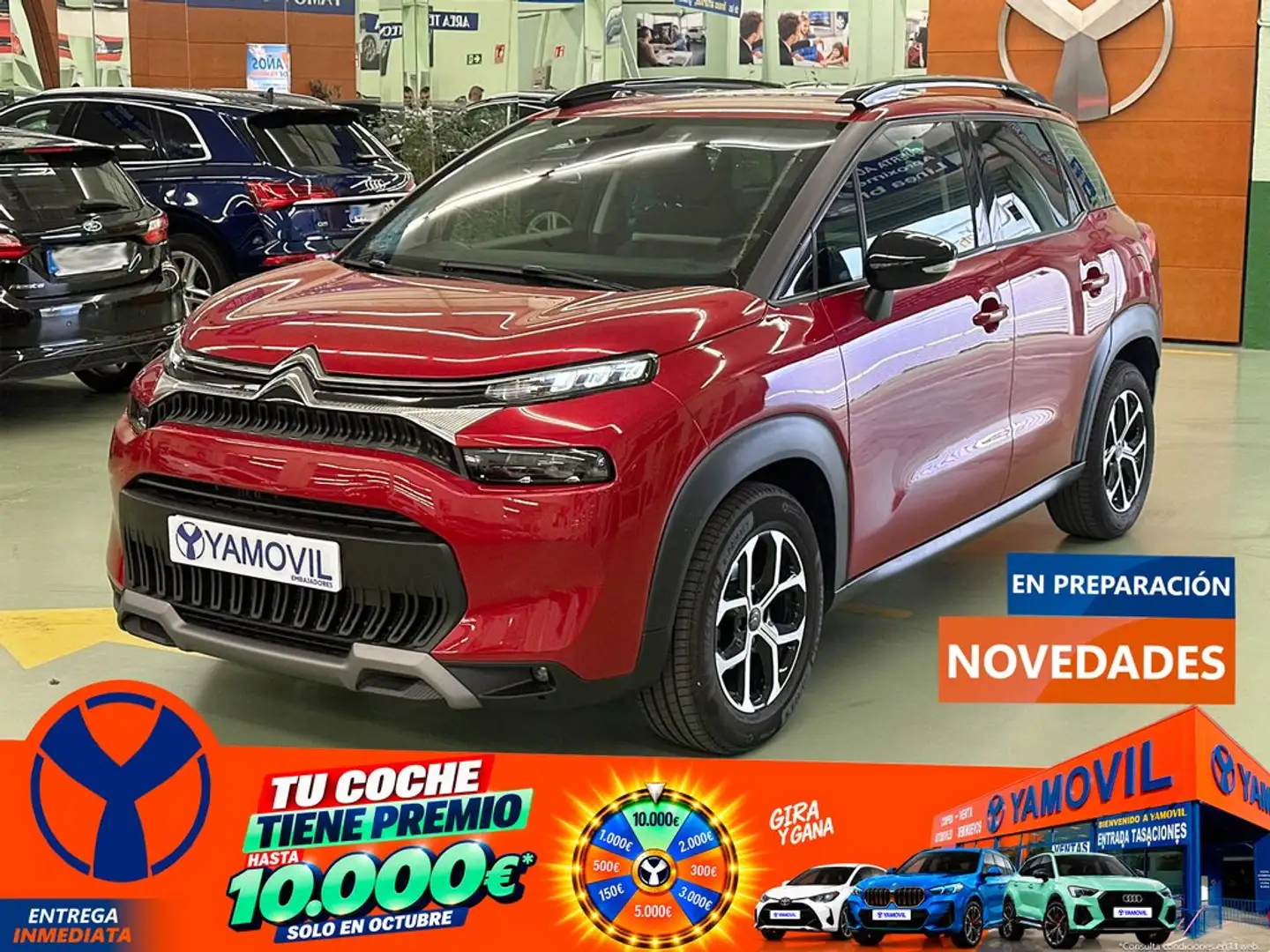 Citroen C3 Aircross BlueHDi S&S Feel Pack 110 Rojo - 1