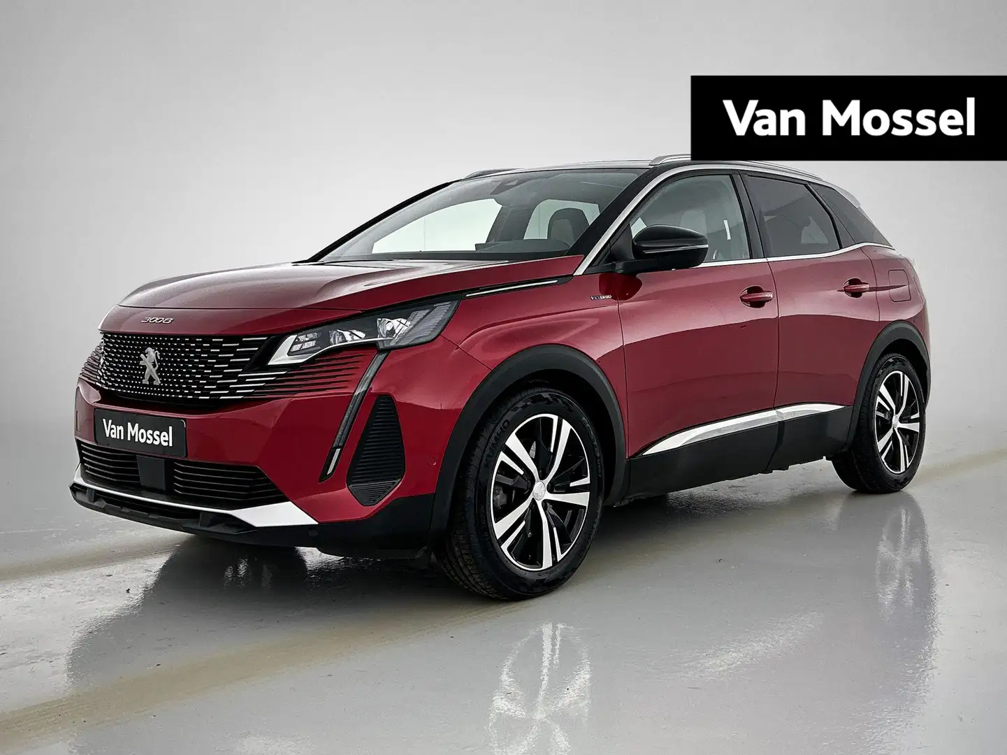 Peugeot 3008 1.6 HYbrid 225 GT l Panorama dak l Trekhaak l Seat Rood - 1