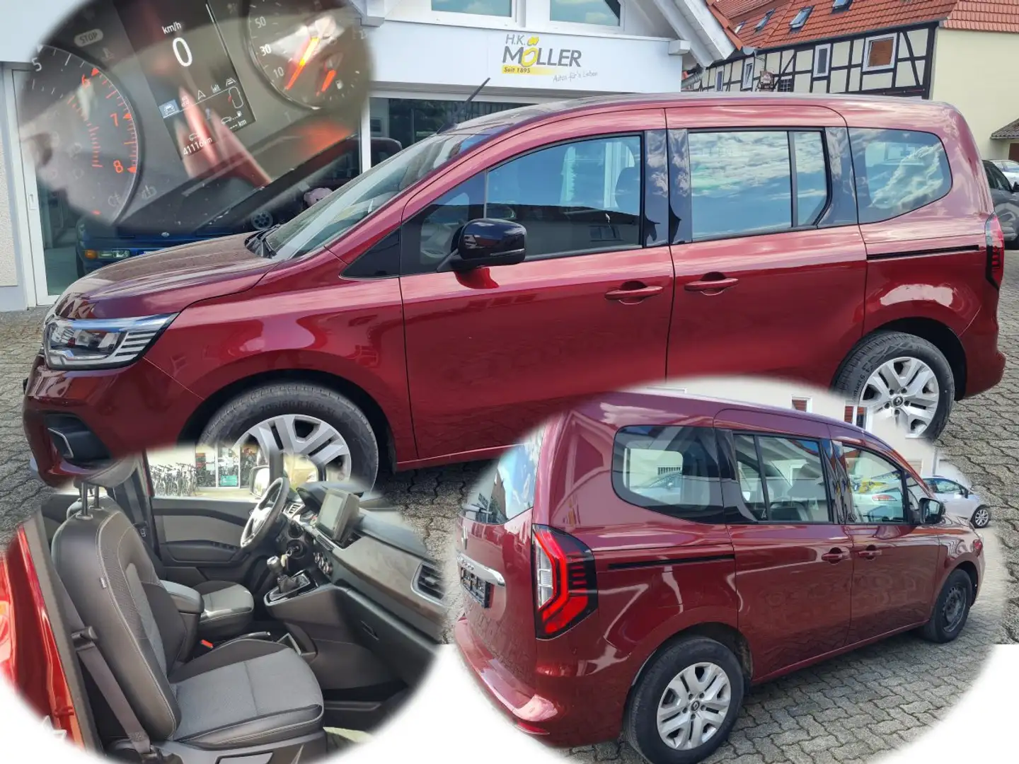 Renault Kangoo TCe 100 EDITION ONE Rosso - 1
