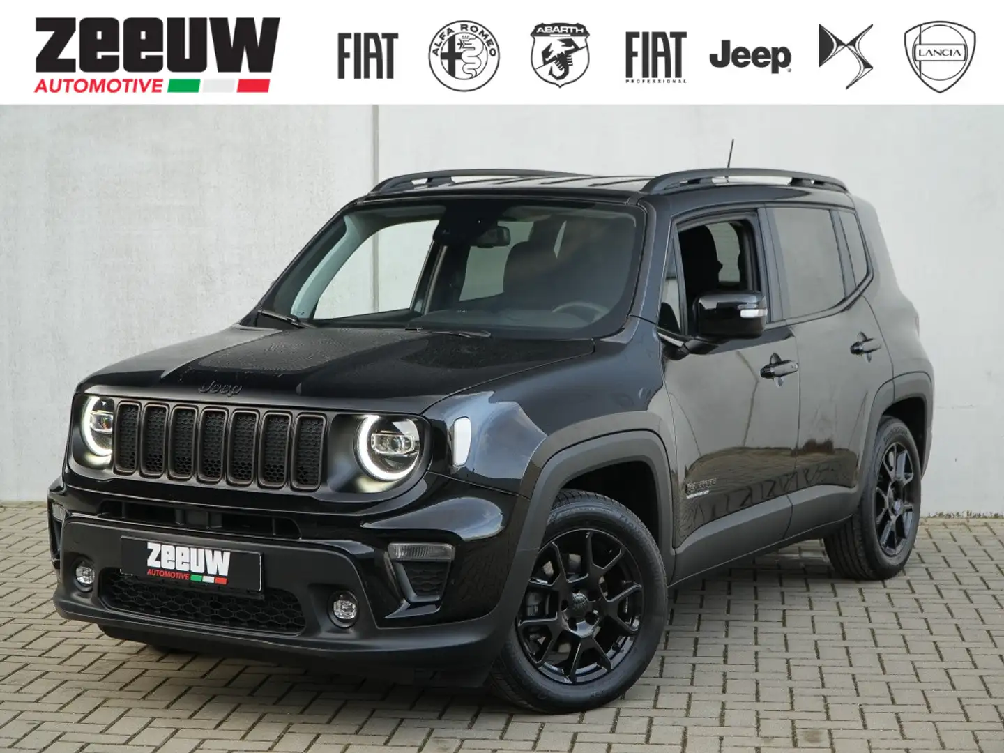 Jeep Renegade 1.5 T e-Hybrid 130 PK Upland | LED | Carplay | Cam Noir - 1