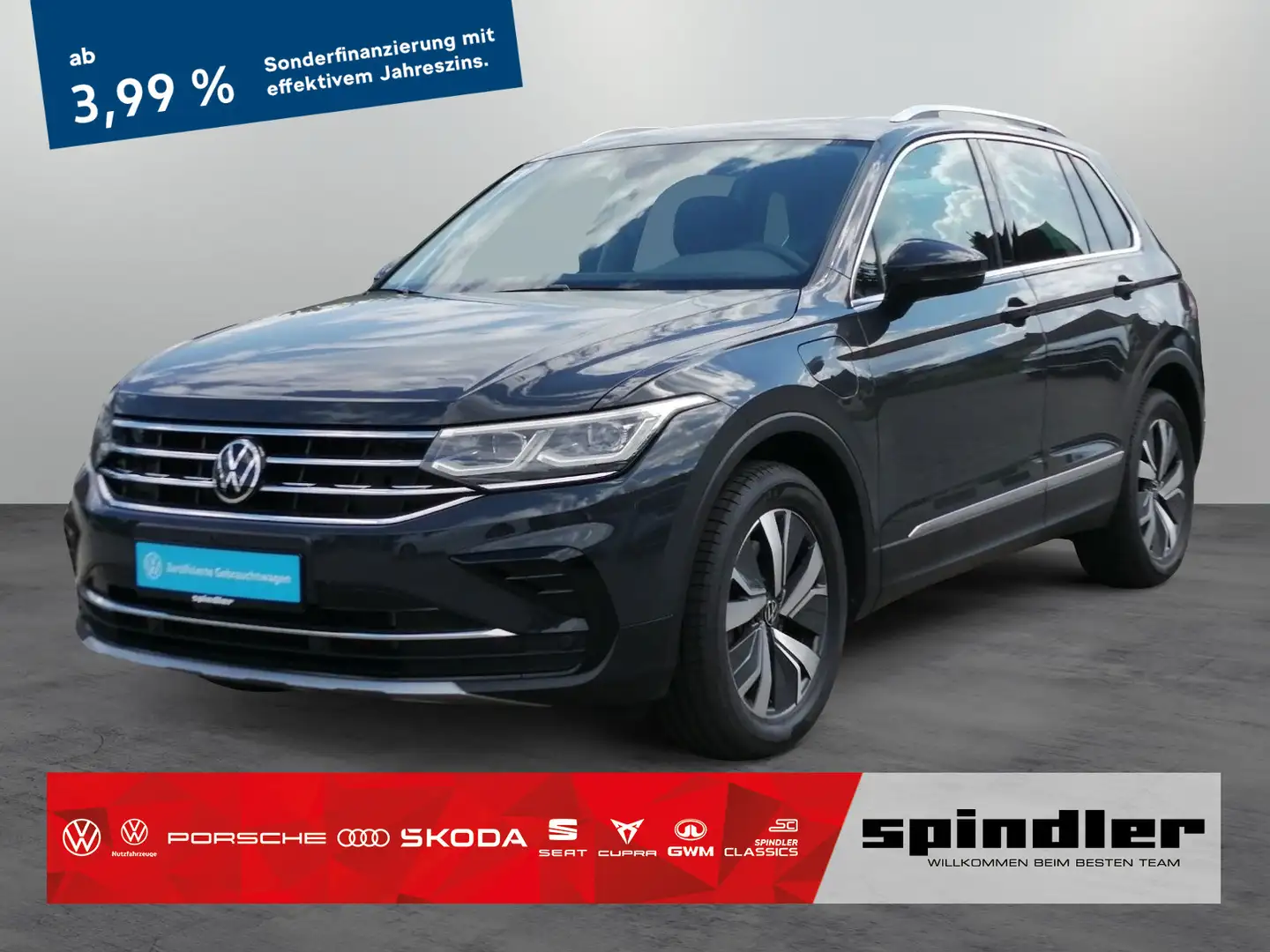 Volkswagen Tiguan TSI Elegance AHK Navi Pano Kamera virtual Grau - 1