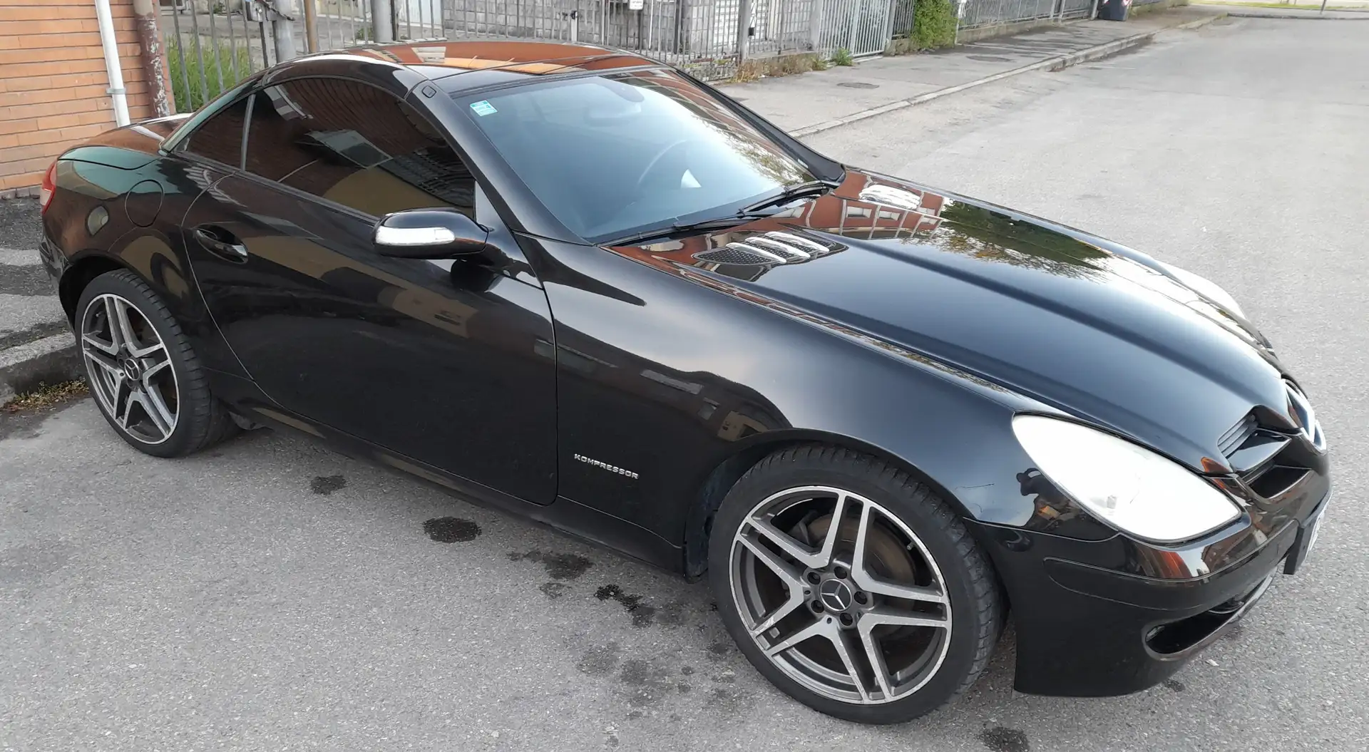 Mercedes-Benz SLK 200 SLK 200 k Chrome Nero - 2