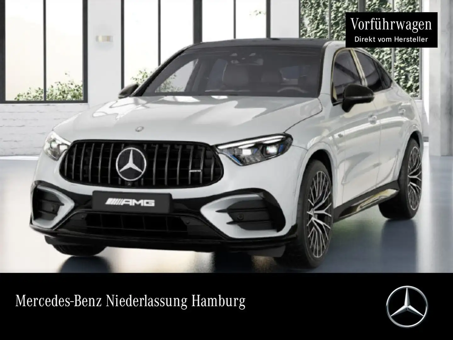 Mercedes-Benz GLC 43 AMG GLC 43 4M NIGHT+PANO+BURMESTER+SITZKLIMA+KEYLESS Weiß - 1