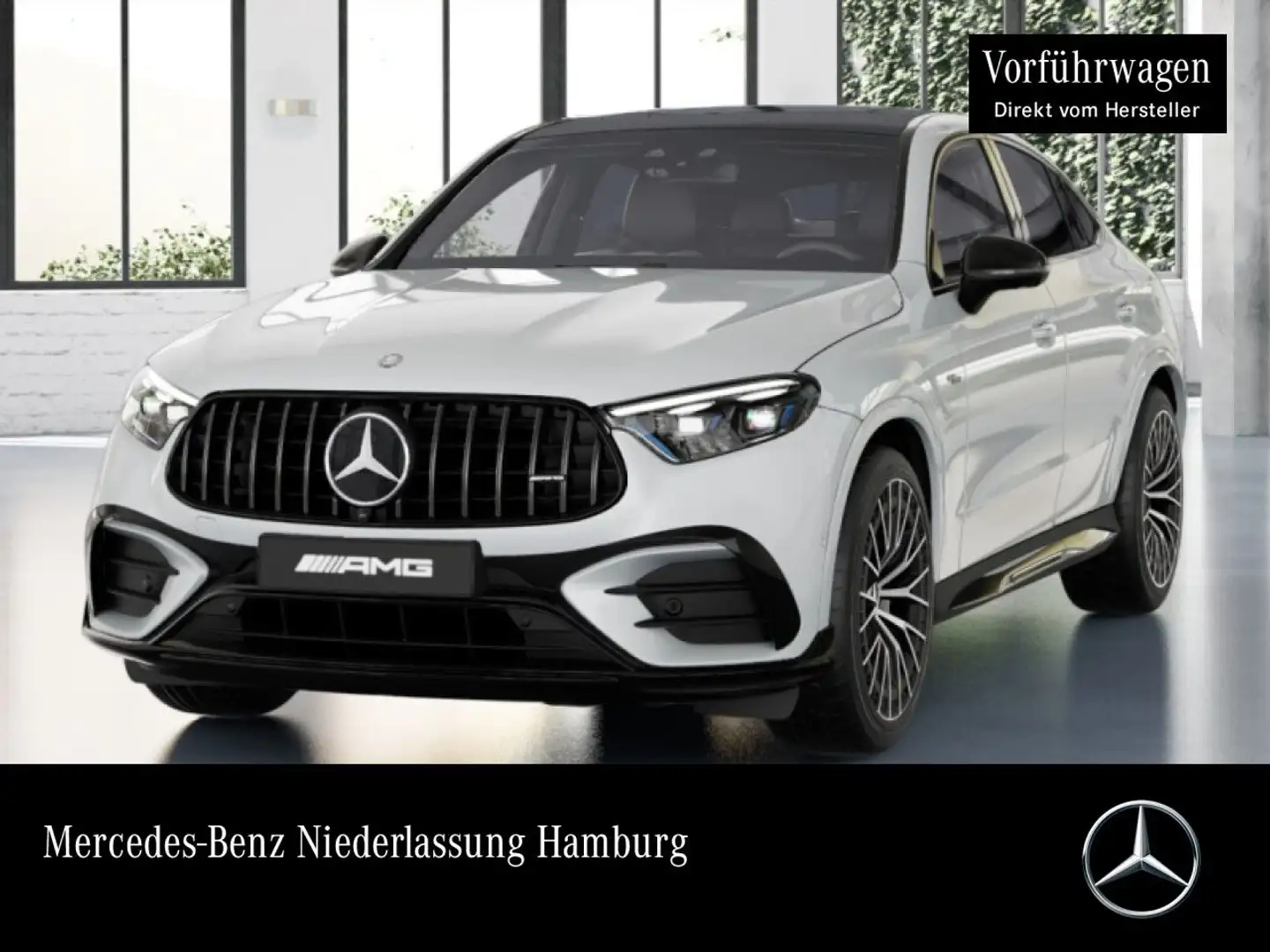 Mercedes-Benz GLC 43 AMG GLC 43 4M NIGHT+PANO+BURMESTER+SITZKLIMA+KEYLESS Blanc - 1
