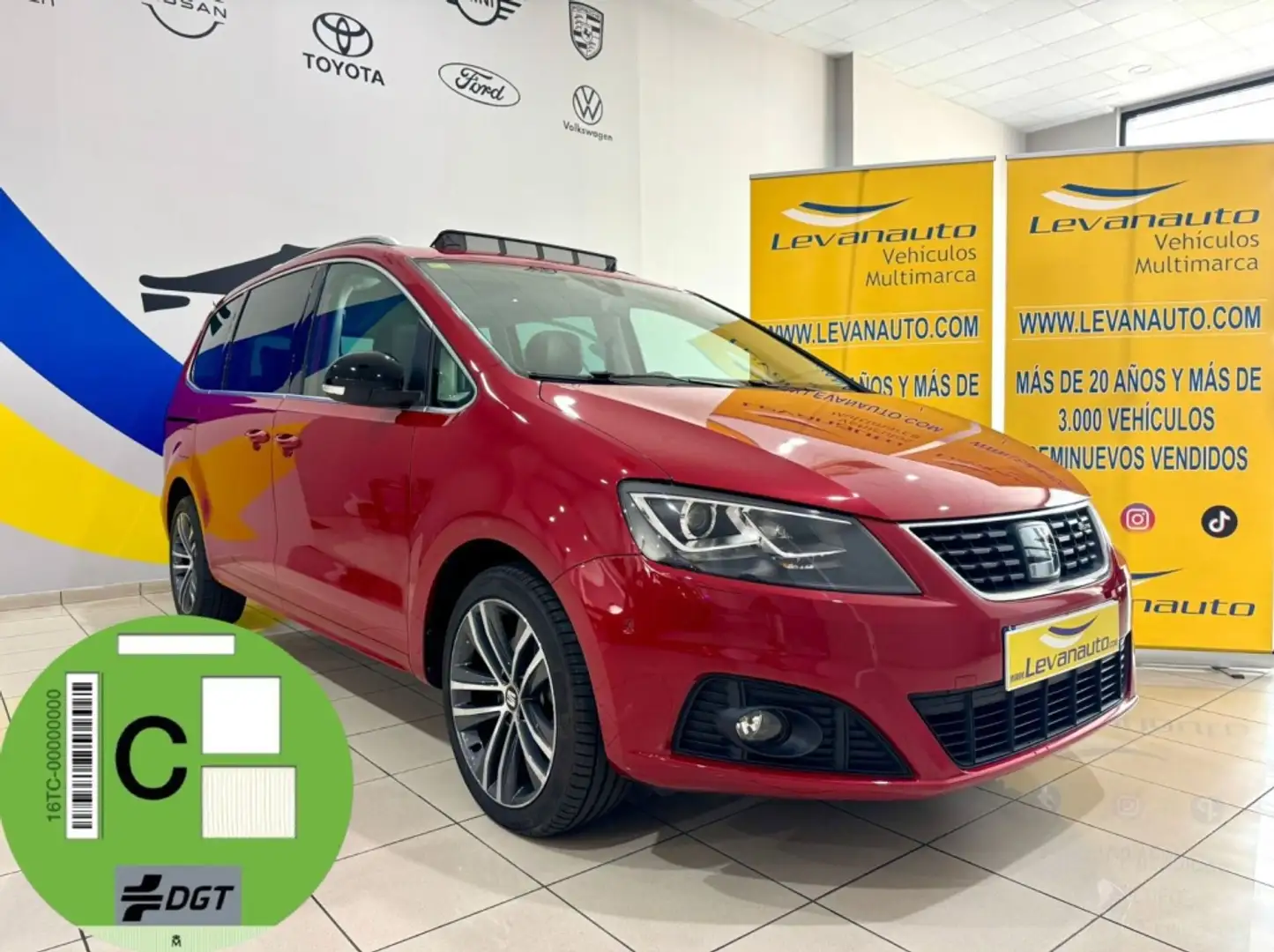 SEAT Alhambra 2.0TDI CR S&S Xcellence DSG 150 Rojo - 1