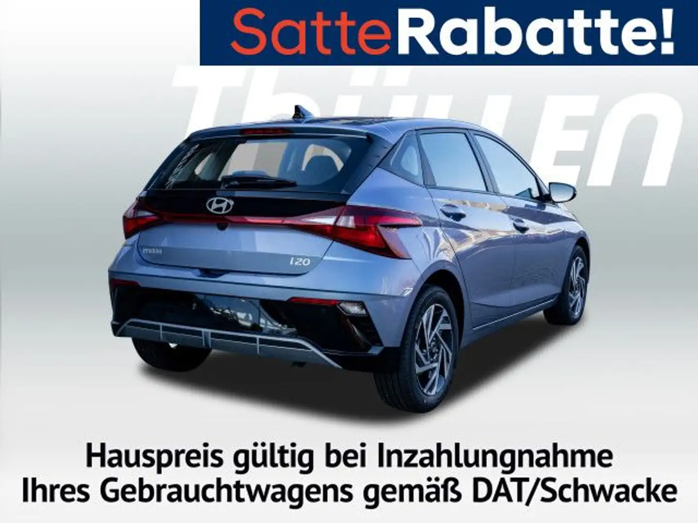Hyundai i20 1.0 T-GDI 7-DCT Trend Bluetooth Navi Klima Bleu - 2
