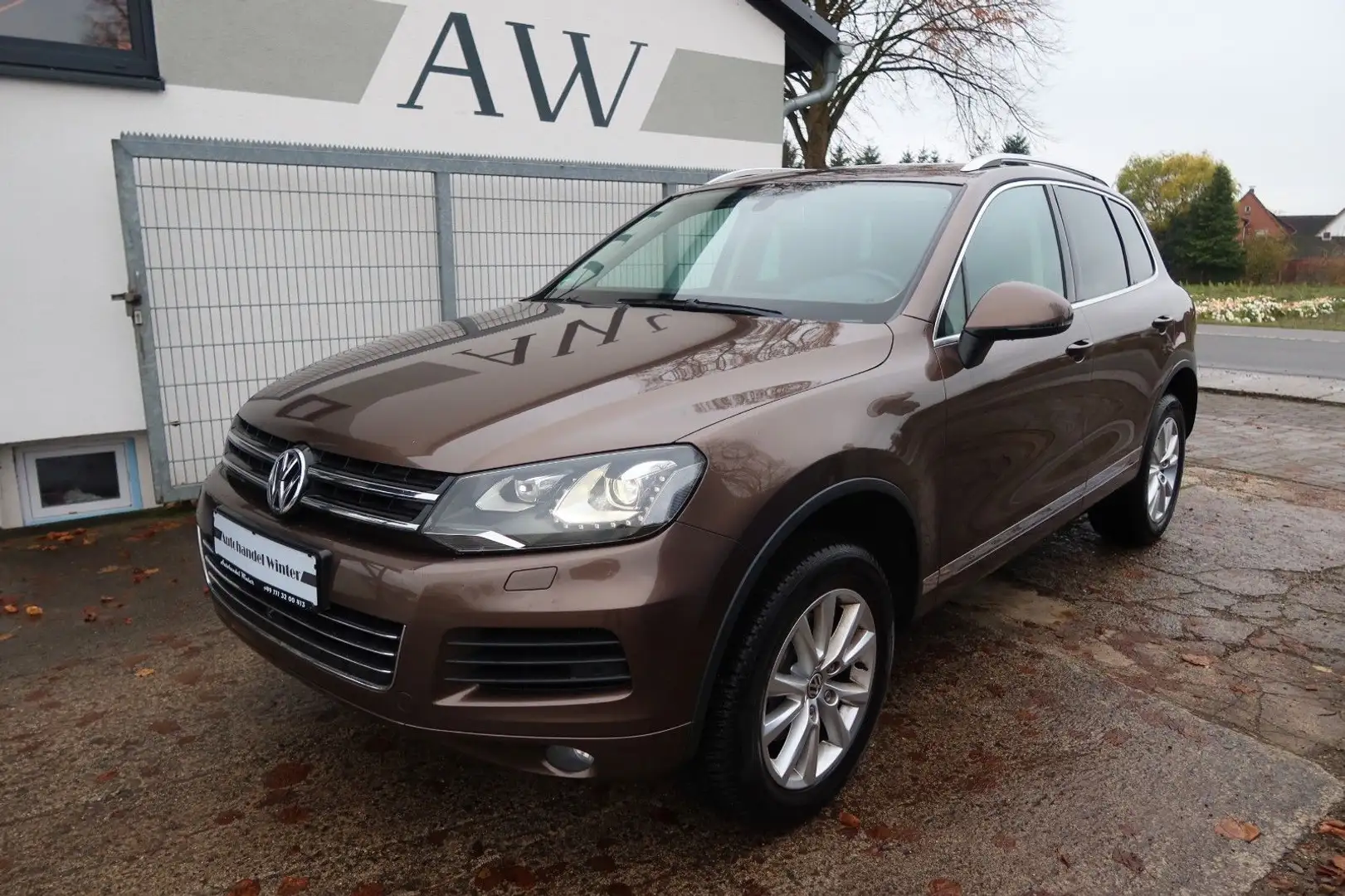 Volkswagen Touareg V6 TDI BMT|2.Hand|S.Heft|Kamera|NAV|Xeno Brun - 1