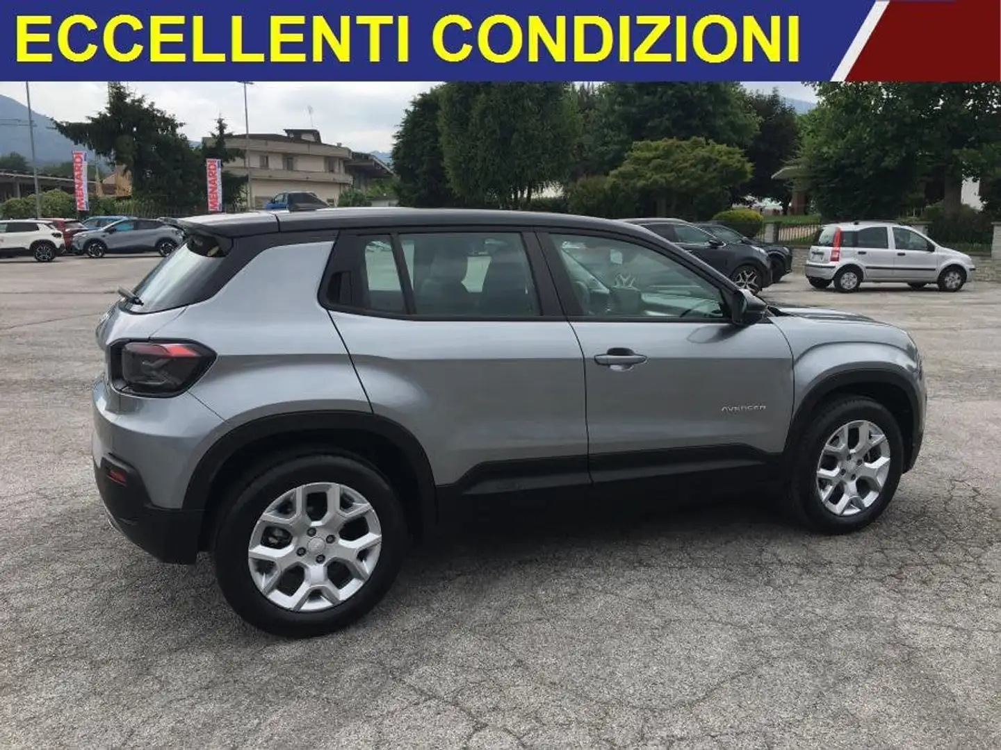 Jeep Avenger 1.2 Turbo 100cv Altitude PORTELLO EL. + NAVIGATORE Grigio - 2