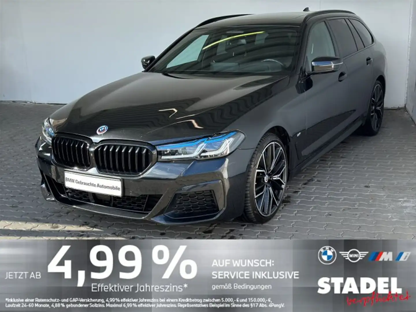 BMW 540 d xDr Tour. M Sport Navi.LED.Standhz.HuD.360° Schwarz - 2