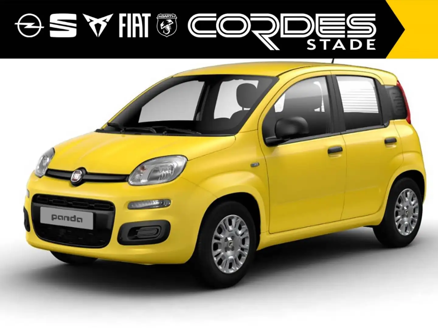 Fiat New Panda 1.0 Hybrid 48kW (65PS) Manuell ICON Musikstreaming Amarillo - 2