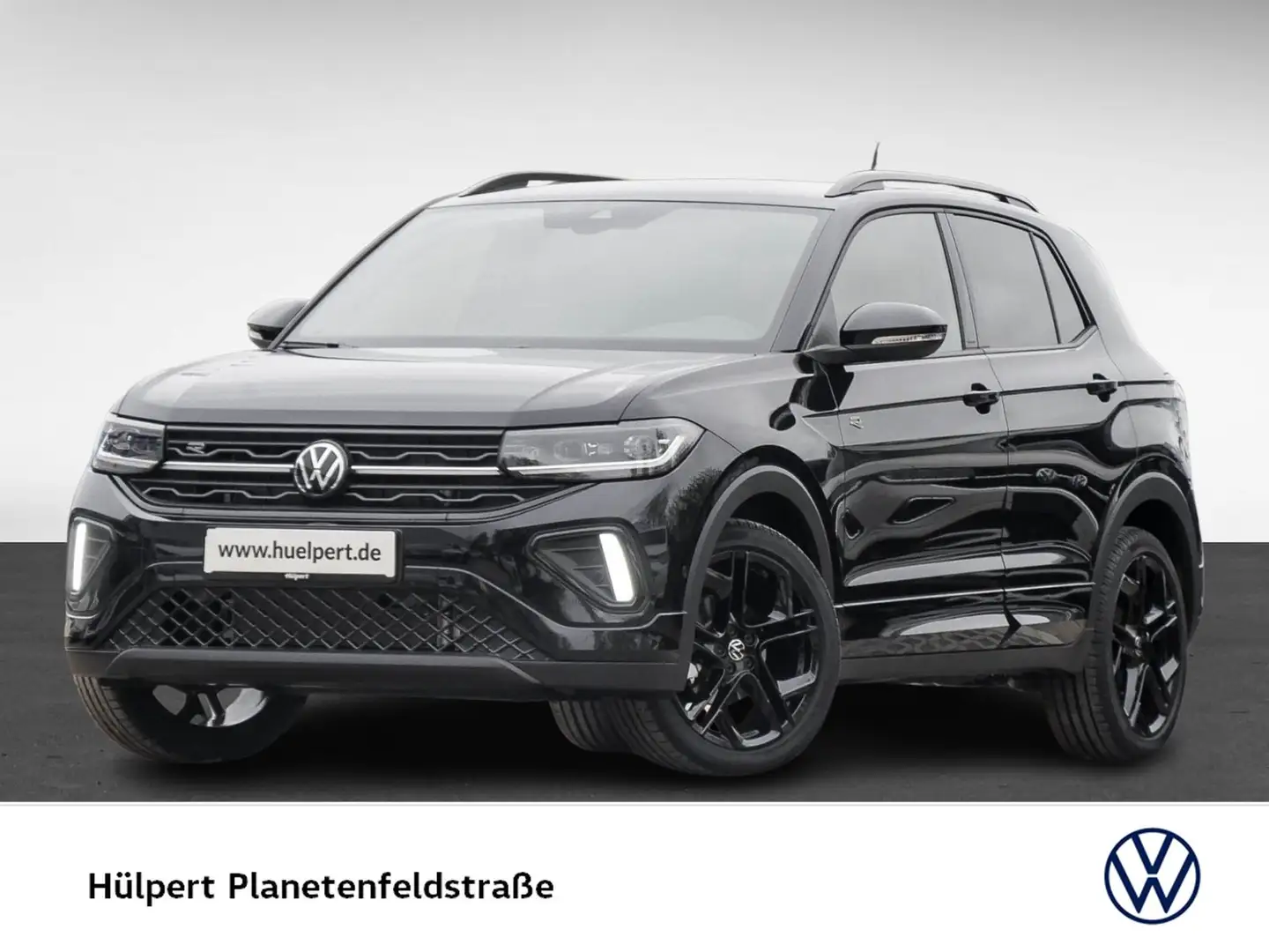 Volkswagen T-Cross 1.0 TSI R-LINE DSG NAVI CAM AHK LM18 Schwarz - 1