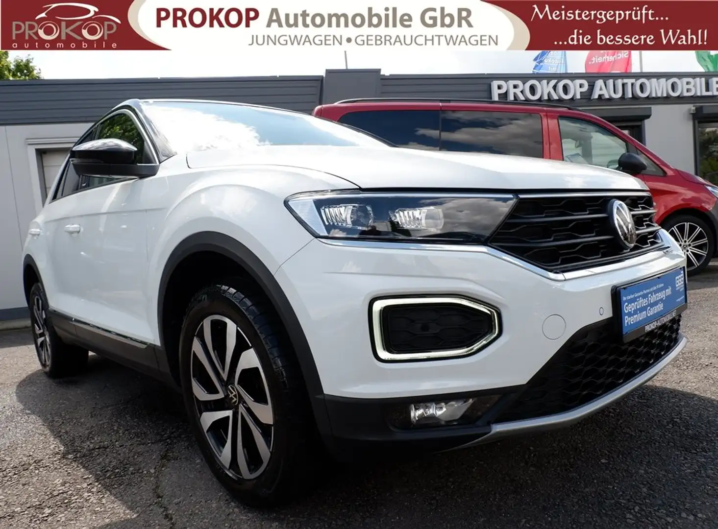 Volkswagen T-Roc Active Kamera LED Navi WiPa Spiegel-Paket Garantie Blanc - 2