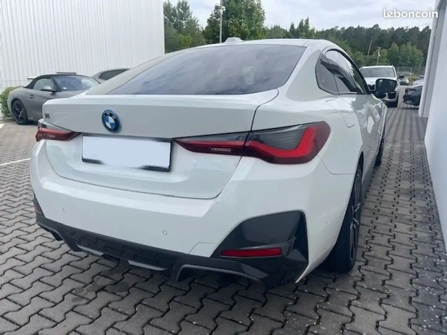 BMW i4 eDrive40 Gran Coupé M Sport Blanc - 2