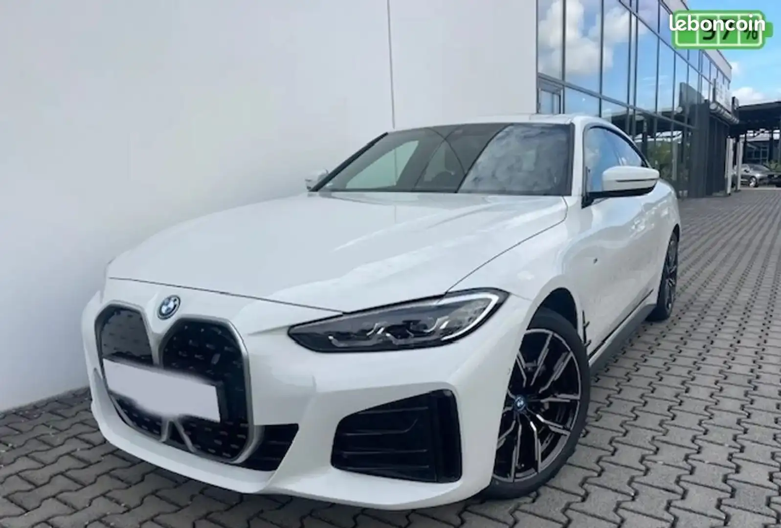 BMW i4 eDrive40 Gran Coupé M Sport Blanc - 1