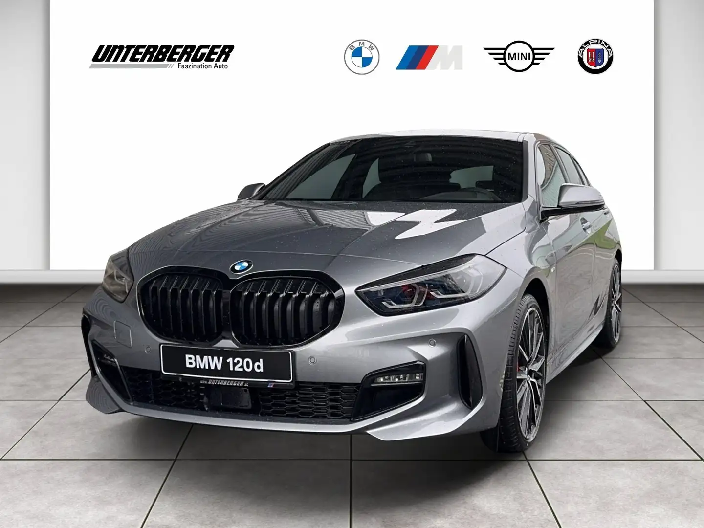 BMW 120 d xDrive Hatch M Sport HK HiFi DAB LED WLAN Gris - 1